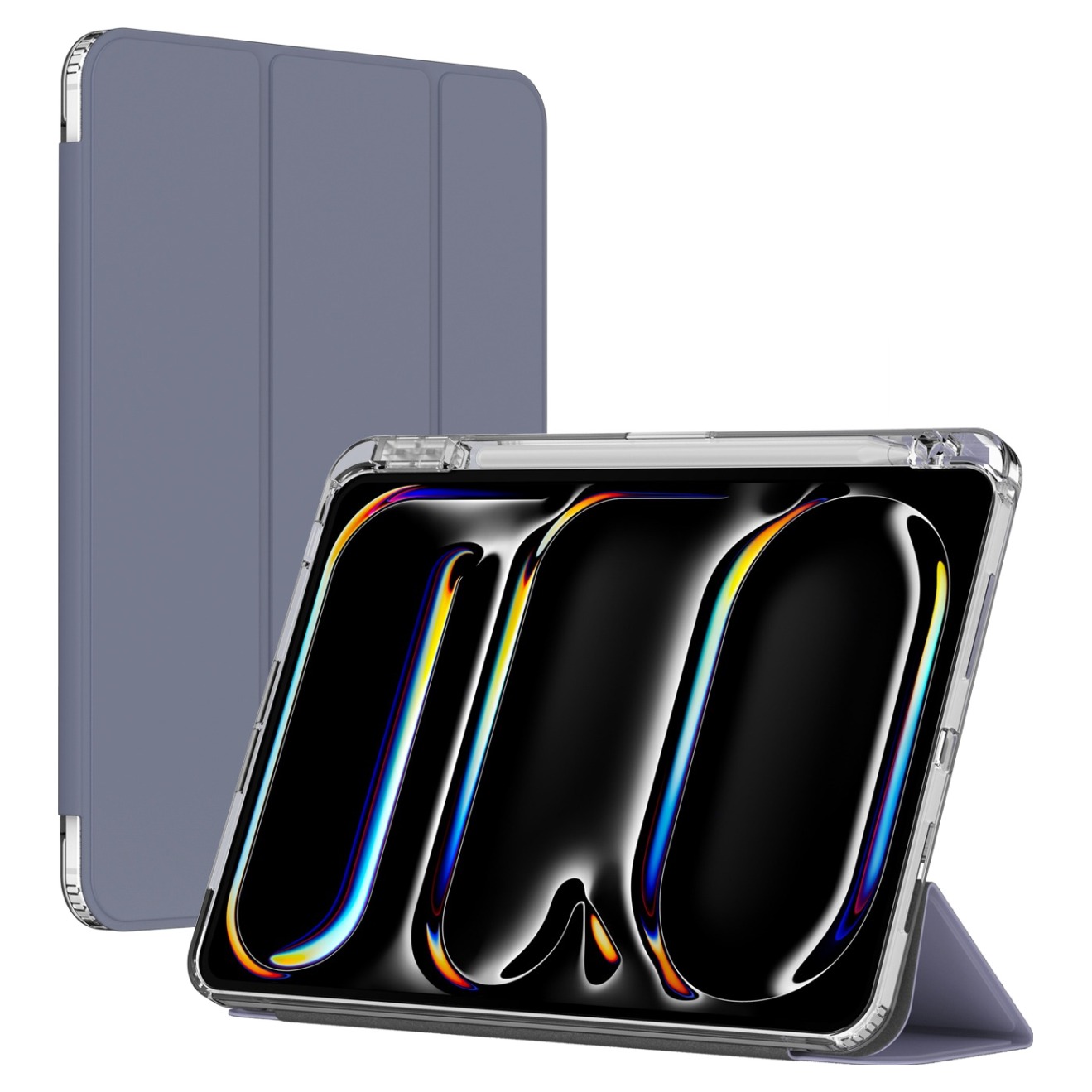 케이맥스 아이패드 애플 펜슬 수납 스마트 커버 슬림 클리어 케이스 12,900원