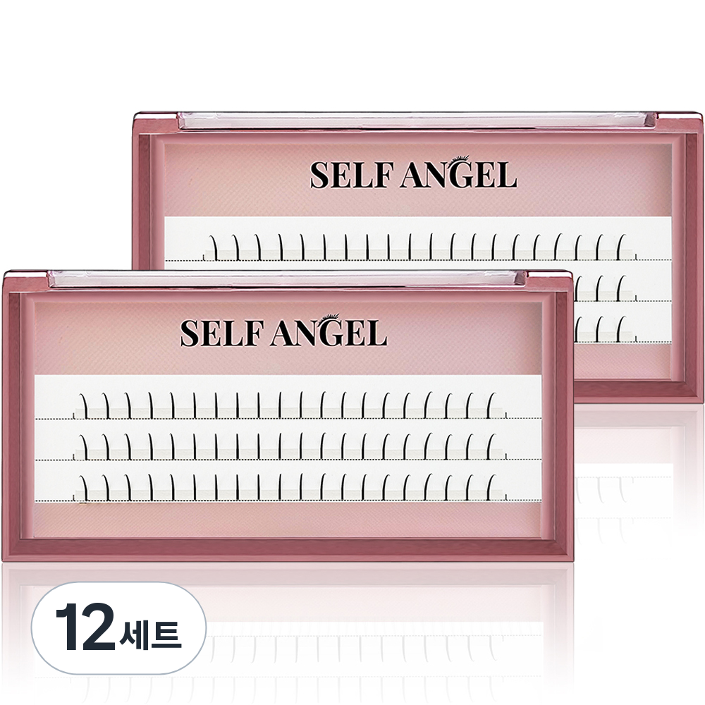 셀프천사 트윙클 일자형 인조 속눈썹 혼합 8mm + 9mm + 10mm 65,400원