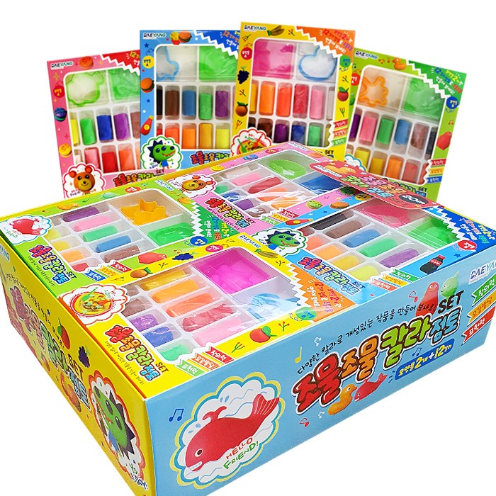 조물조물 칼라점토 20개 세트 31,800원