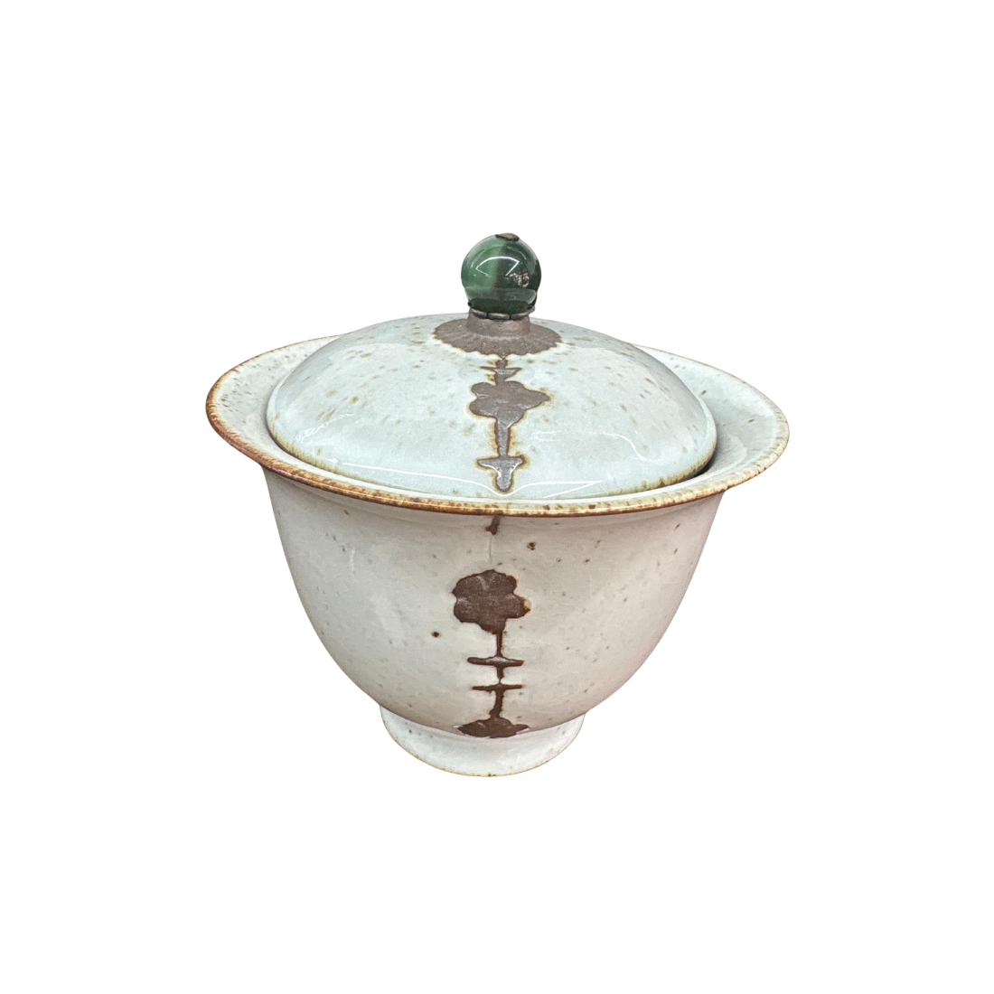 여요 매화문 개완 도자기 찻잔 세트, 2개, 아이보리 155,000원