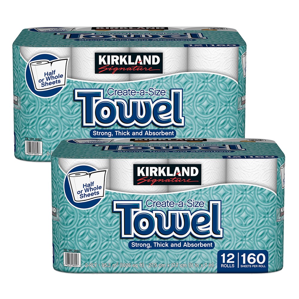 커클랜드 시그니춰 종이타월 160매 x 12롤 키친타올 해동지 미트페이퍼 주방용품 66,460원
