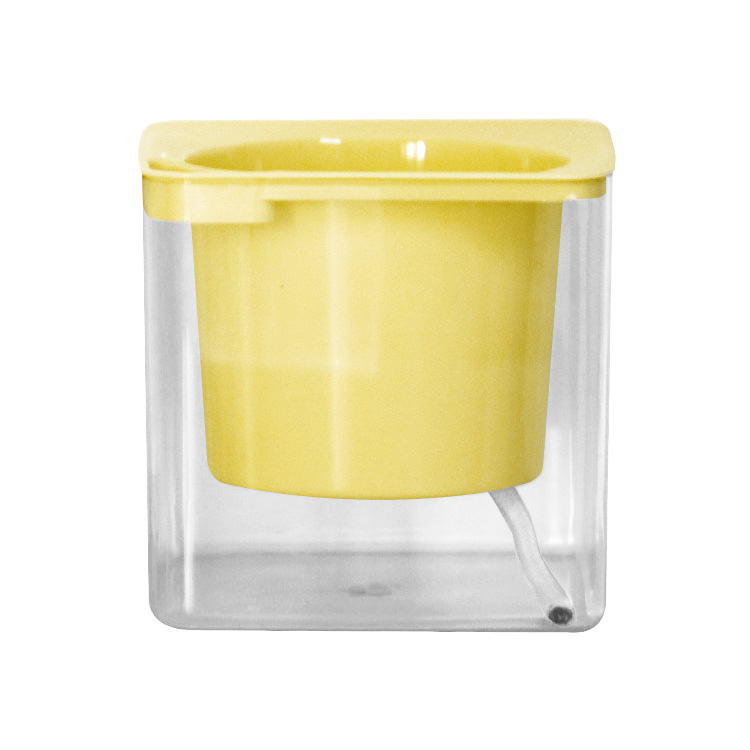 자기흡수 수경재배 화분 01 노란색, 1개 15,810원