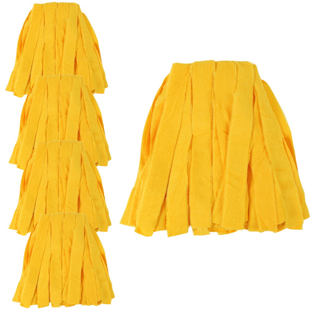 플렌티 무지개 극세사 마포걸레 270g 5개 노랑 바닥 청소 마대 밀대 대걸레 26,500원