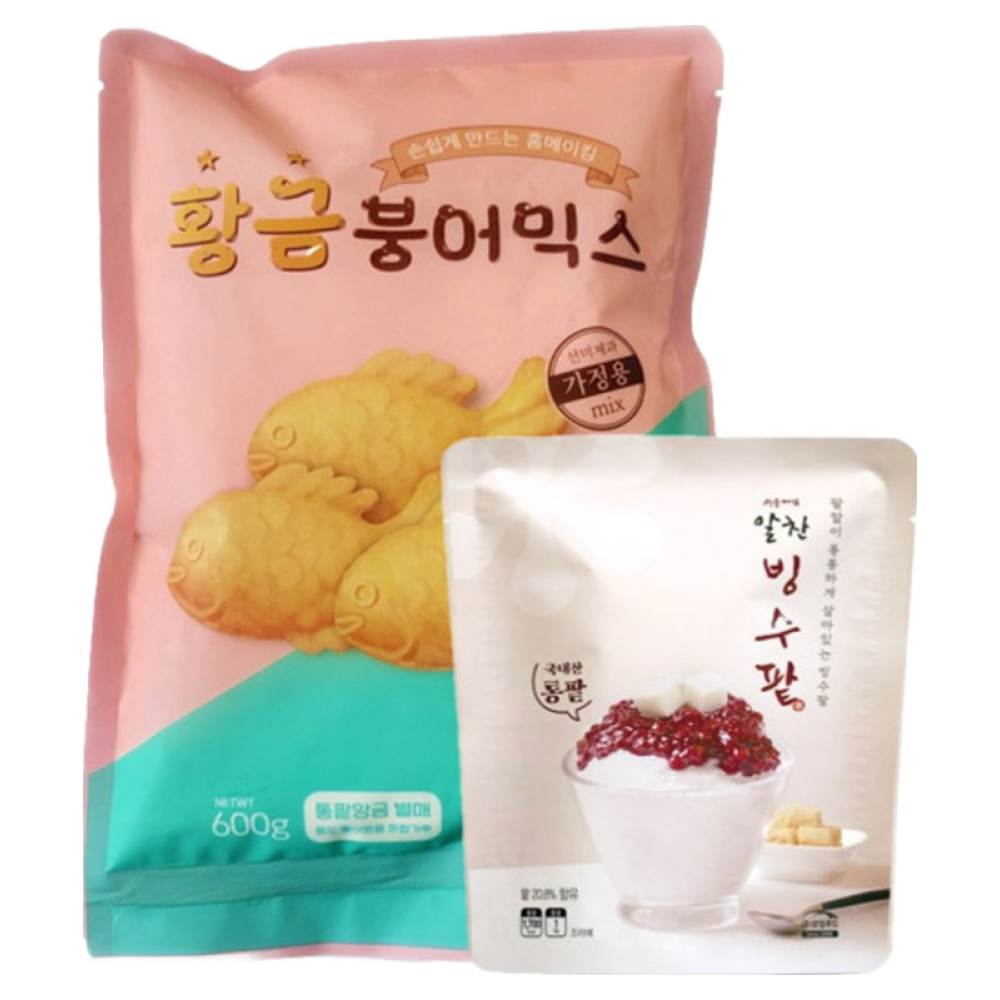 [선미c&c] 붕어빵믹스+빙수팥 5,450원