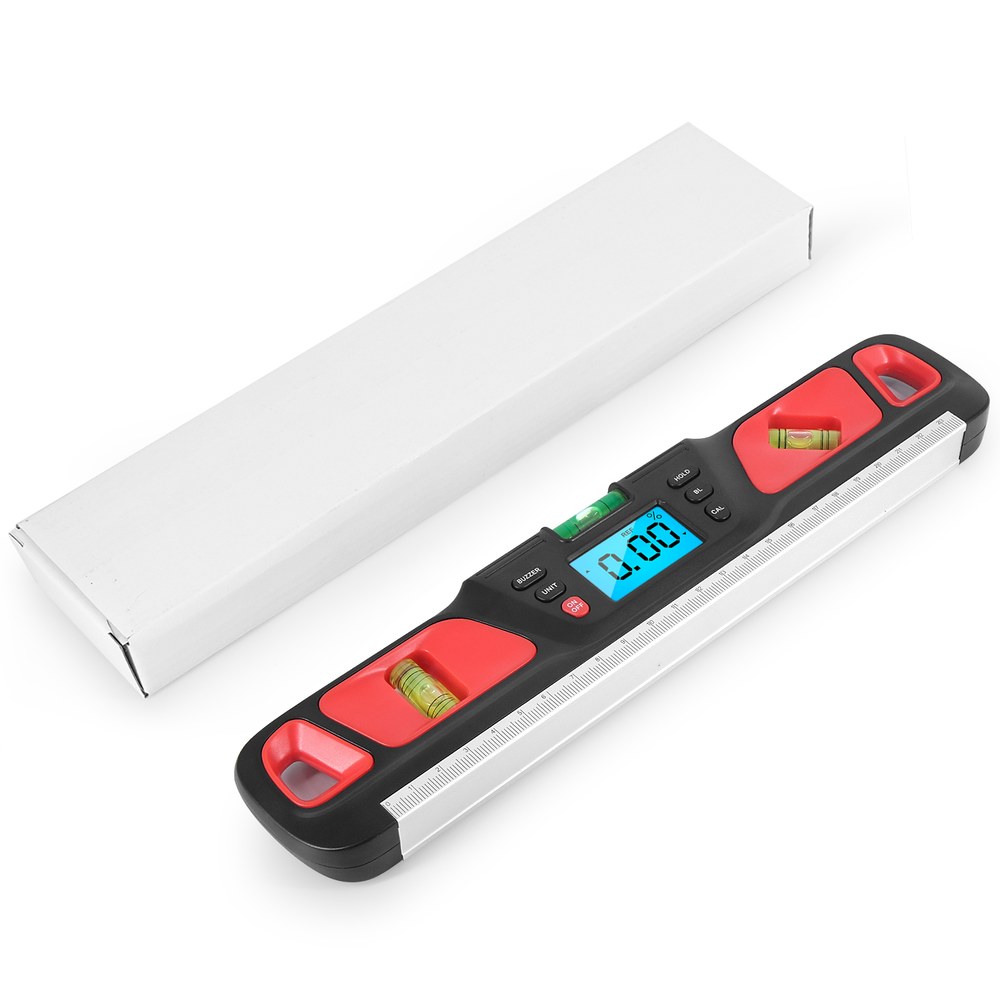 디지털 레벨 경사계 전자 마그네틱 200 HW 측정 도구 악기 280MM 디스플레이 베이스 각도기 LED 26,500원