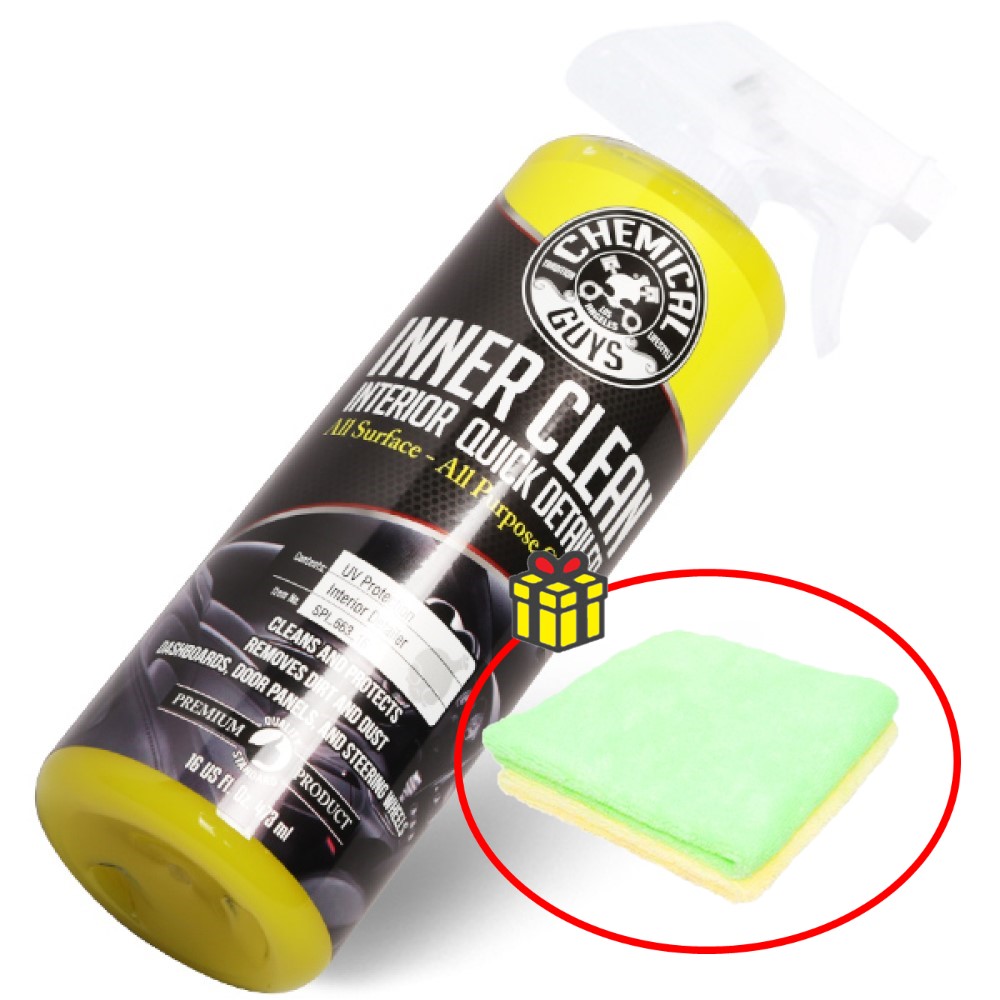 케미컬가이 이너클린 실내 세정제 올인원 인테리어클리너 실내크리너 473ml+타월 25,800원