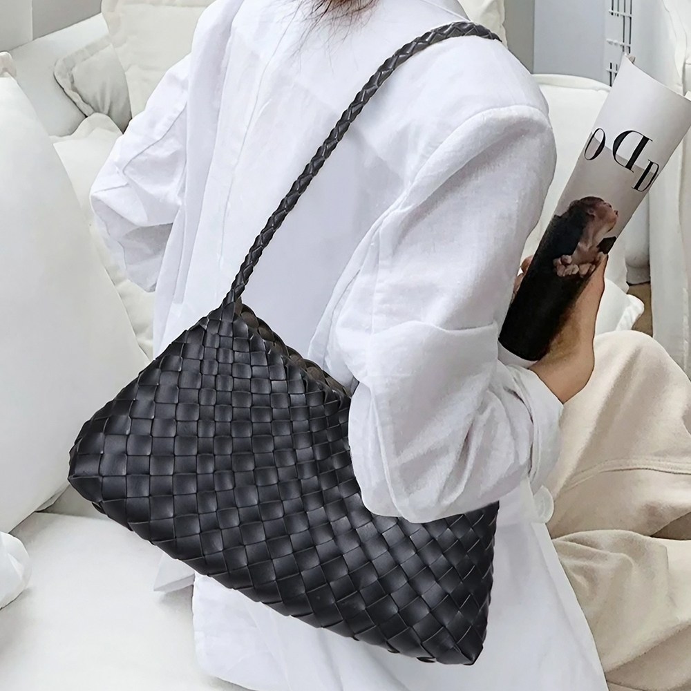 하즈블루 Hazblue 올핸드메이드 메쉬 짜임 웨빙 숄더백 15Color 39,800원