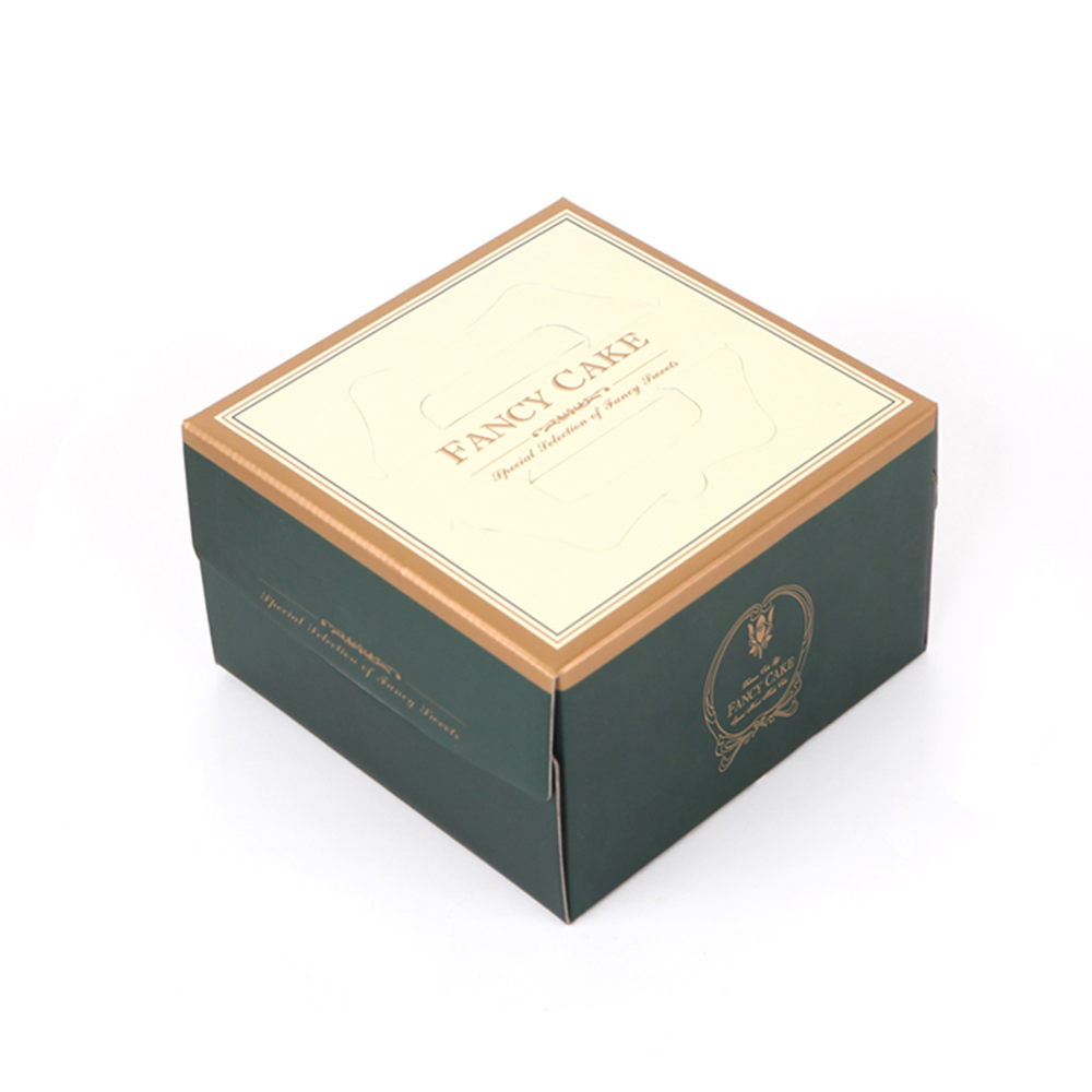 이룸디앤피 녹색 케익박스 15cm 3호 + 받침 세트, 50세트, 단일색상-검정받침 90,530원