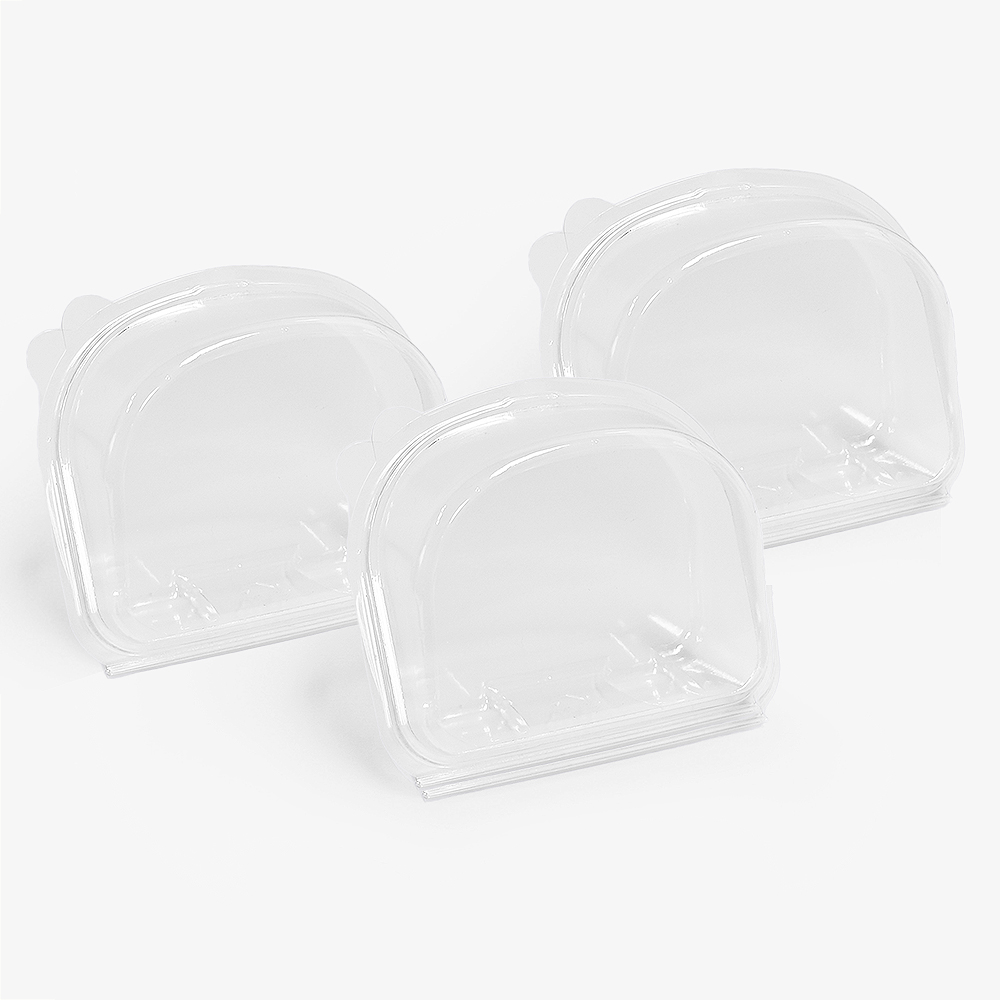 조각롤 케이스 조각 롤케이크 투명 포장용기, 투명, 100세트 11,500원