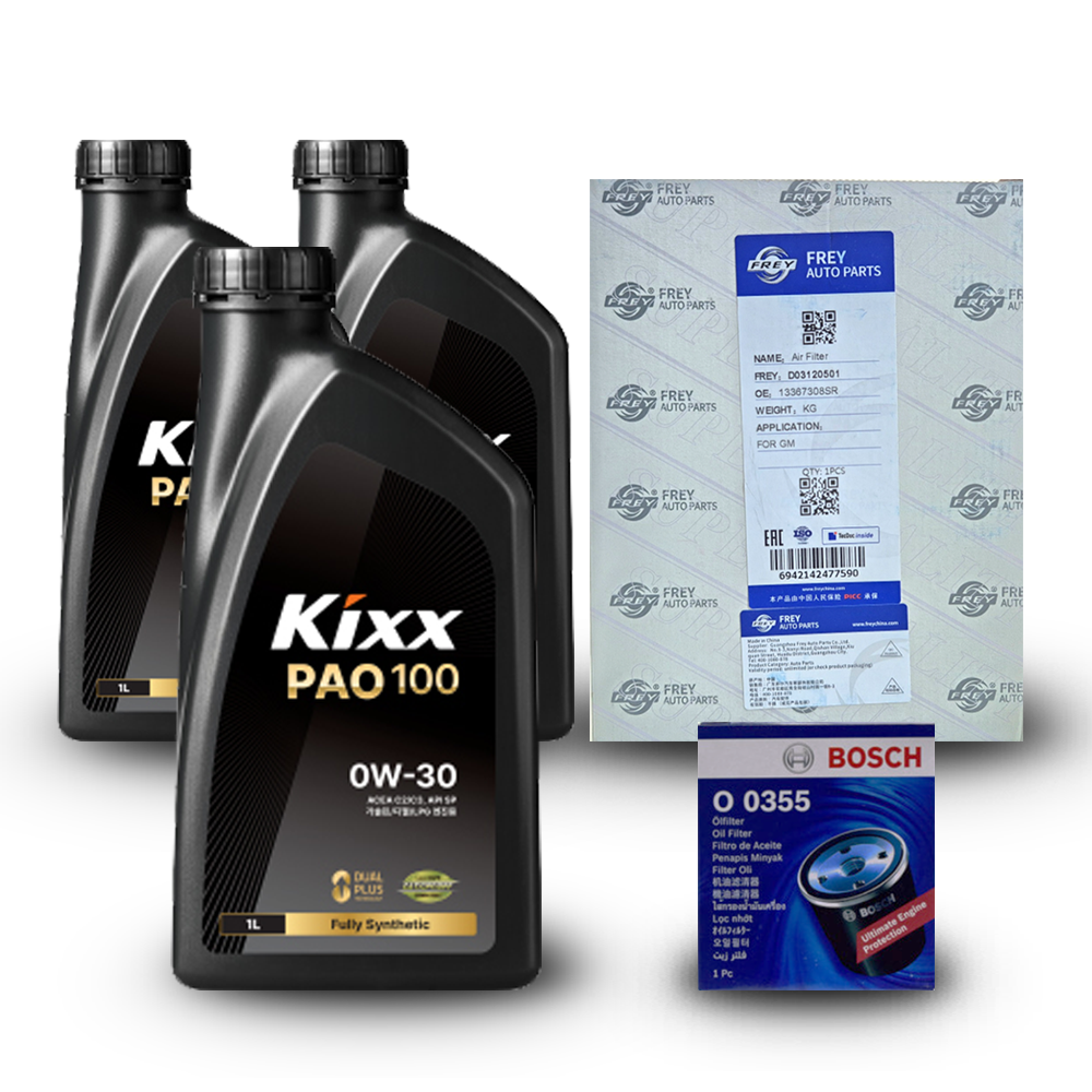 올 뉴 크루즈 (D2LC) 1.4 가솔린 엔진오일세트 킥스 파오100 0W30 (PAO100) (구) 파오1 87,100원