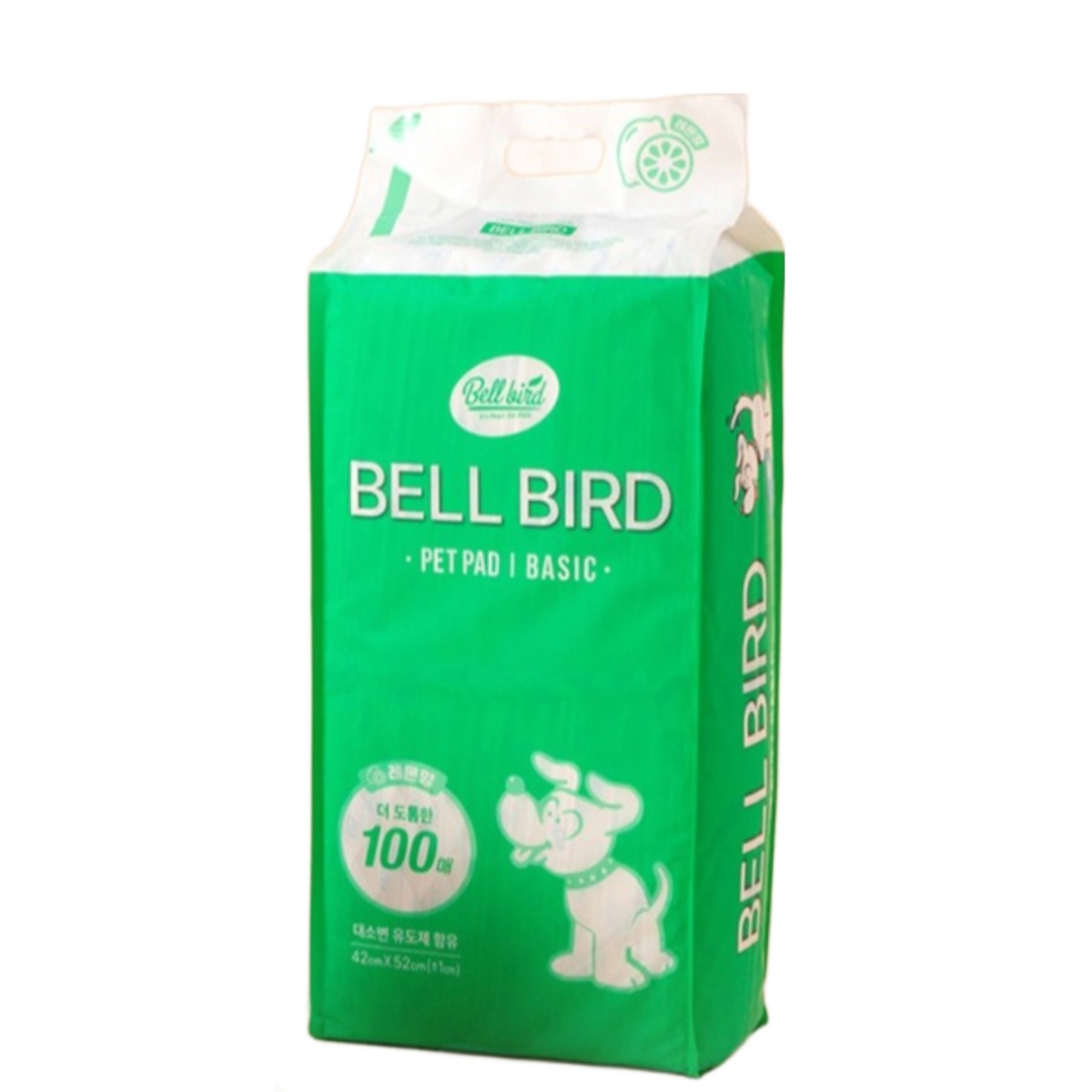 벨버드 강아지 펫패드 베이직 레몬향, 100개입, 4개 50,050원