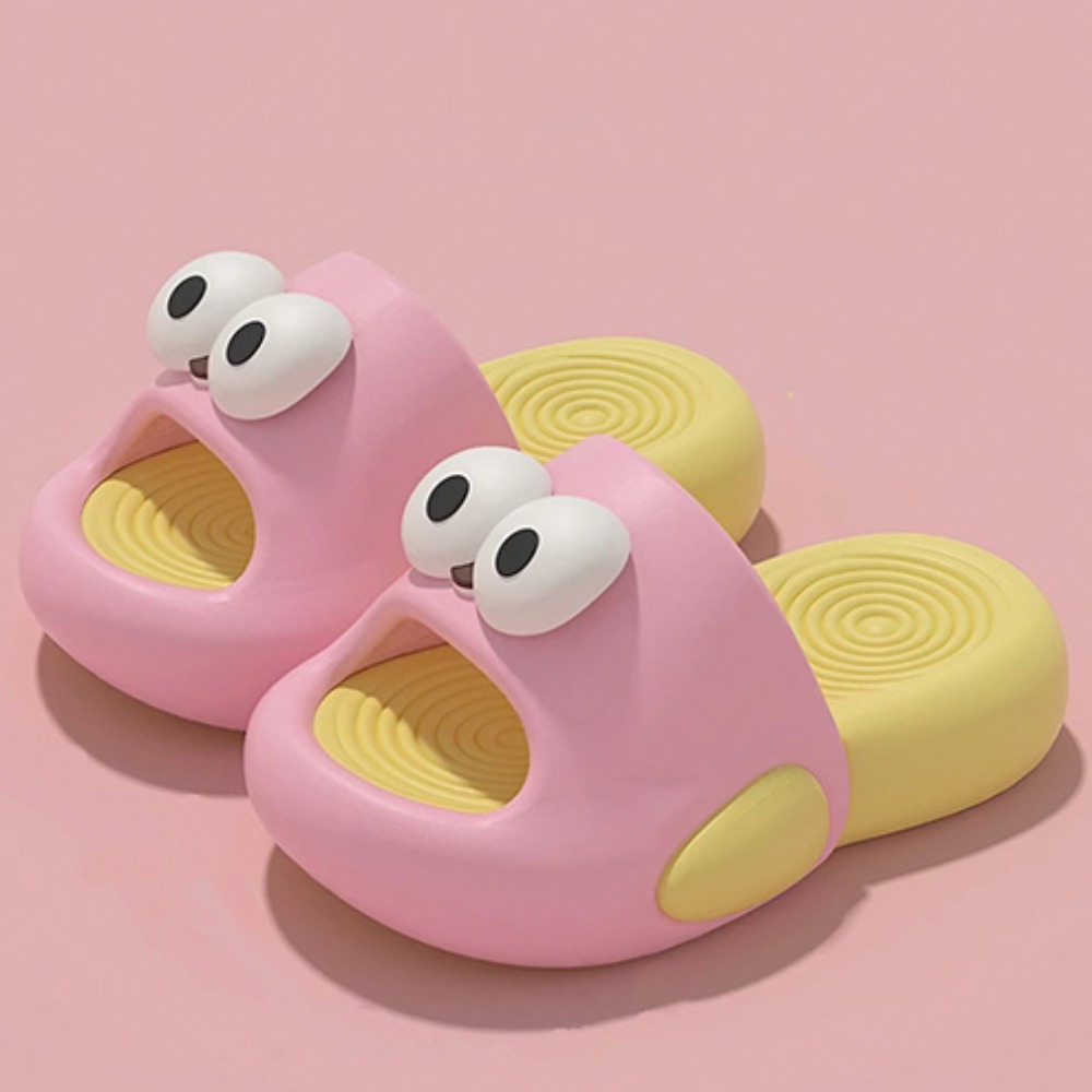 꾸미 유아 아동 왕눈이 슬리퍼 실외 실내 욕실 층간소음방지 슬리퍼, 현재가 9,900원