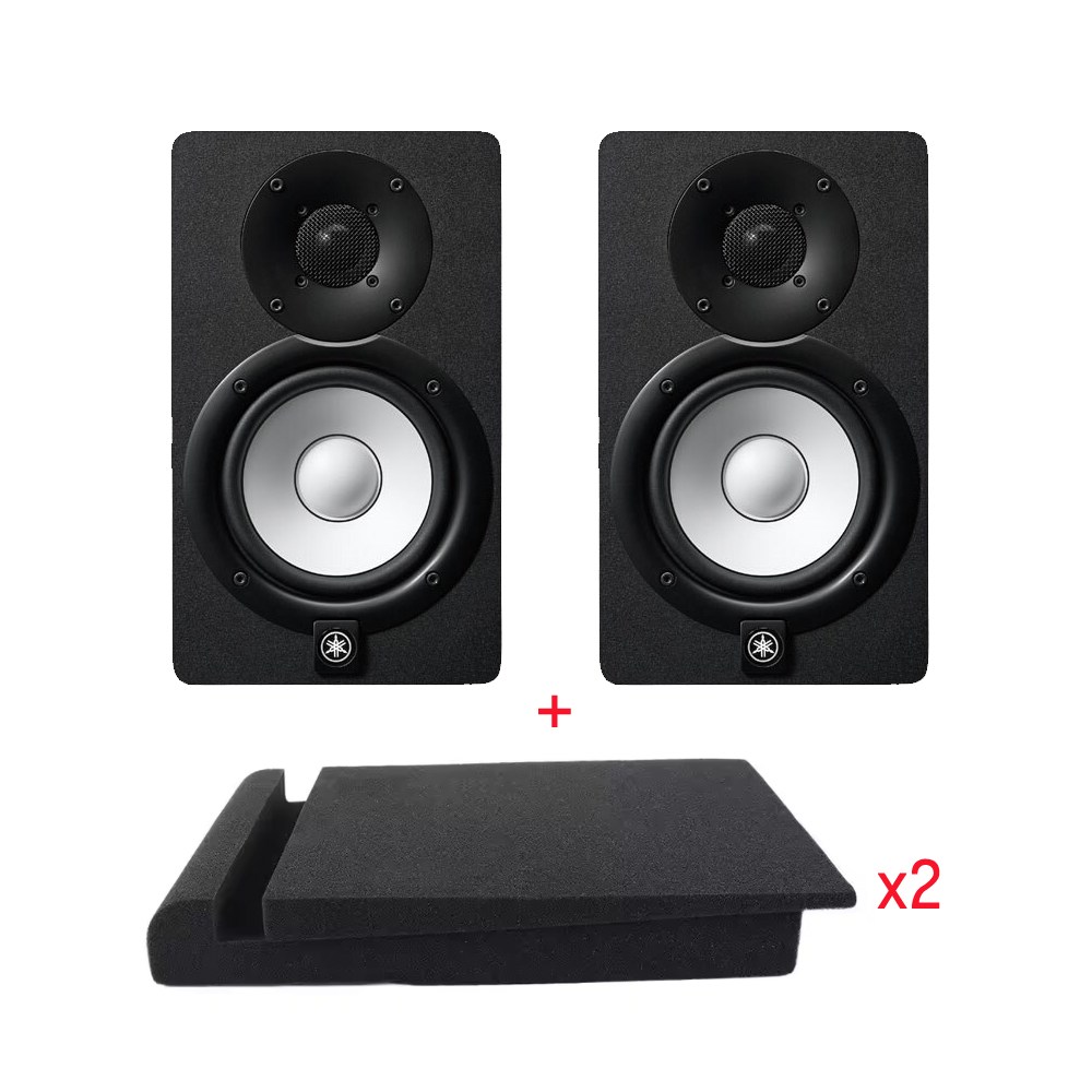 HS5(2개)1조+방진패드 야마하 모니터스피커, 블랙, HS5  MATCHED PAIR 640,000원