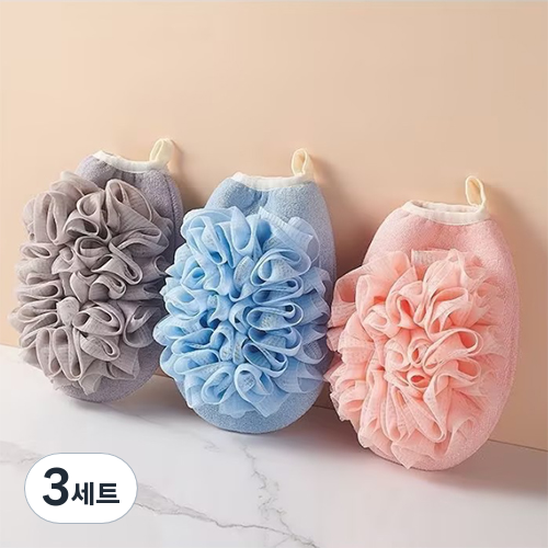 올웨일리 양면 샤워 핸드타월 22 x 13 x 1 cm TSP1692 3종 세트 17,700원