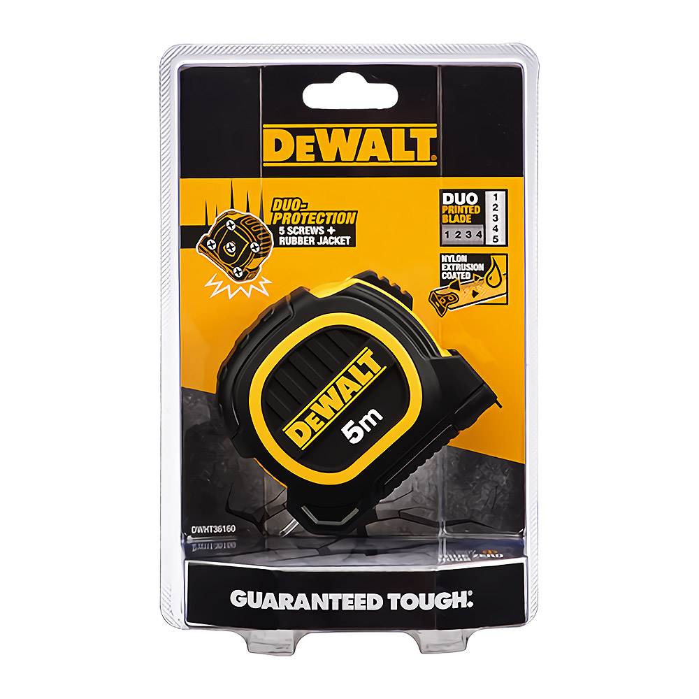 디월트공식대리점 DWHT36160 5M 듀오 프리미엄 줄자 자켓 양면 휴대용 컴팩트줄자 5M X 19mm 13,300원