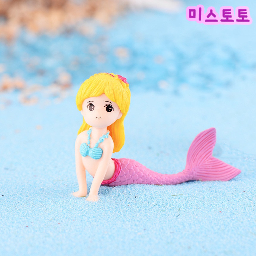 인어공주 인어 미니어쳐 테라리움 만들기재료 어항꾸미기 1,150원