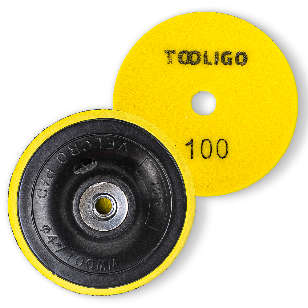 툴리고 건식 연마패드 100mm 4인치 100방 + 그라인더 패드 샌딩 세트, 1세트 10,200원
