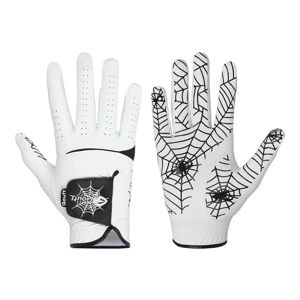 고프트 남성용 스파이더웹 골프장갑 화이트에디션 오른손용, 블랙, 1개 15,000원