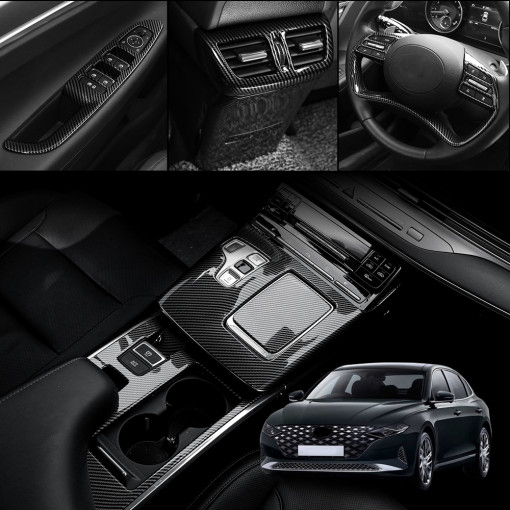 유투카 호환 더뉴 그랜저 실내 실외 카본 몰딩 튜닝 용품 29,500원