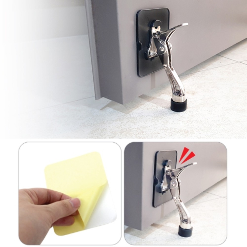 국산 인테리어 현관문 무타공 자석 도어스토퍼 말발굽 화이트 19,190원