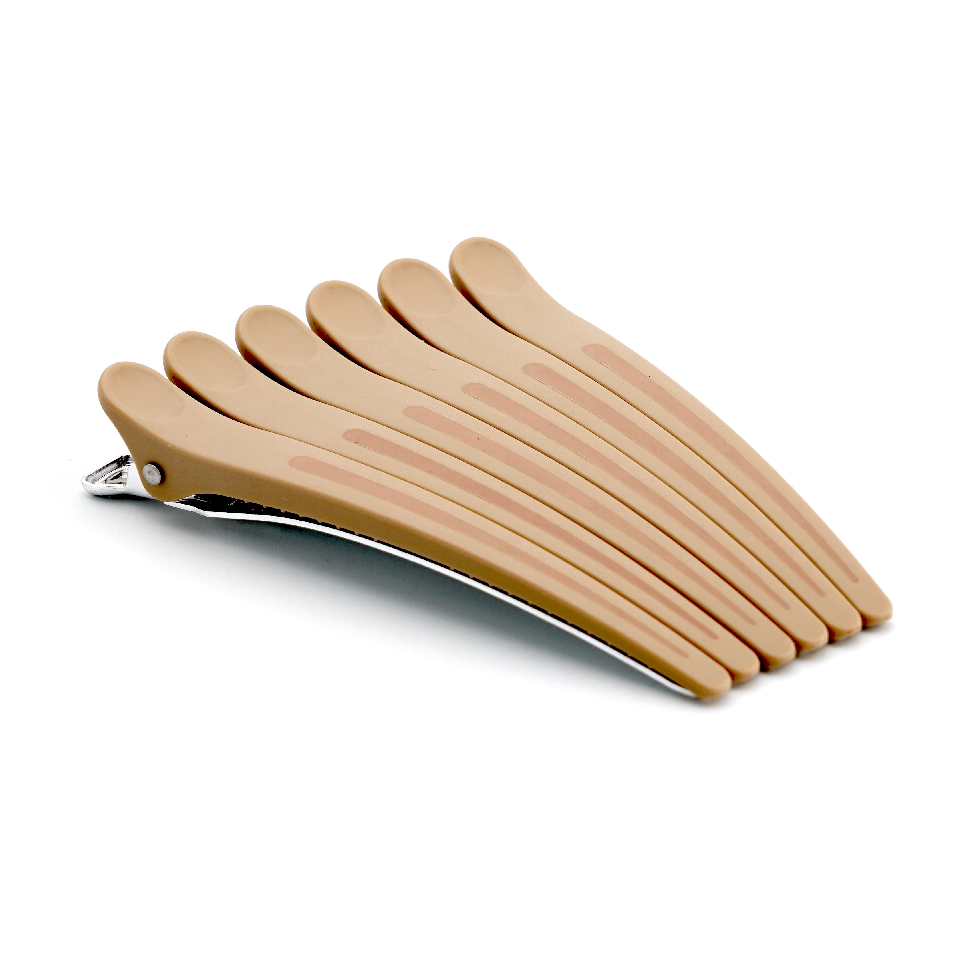 AIVIL 프로 클립 6개입 미용 핀셋, 밀크티 18,000원