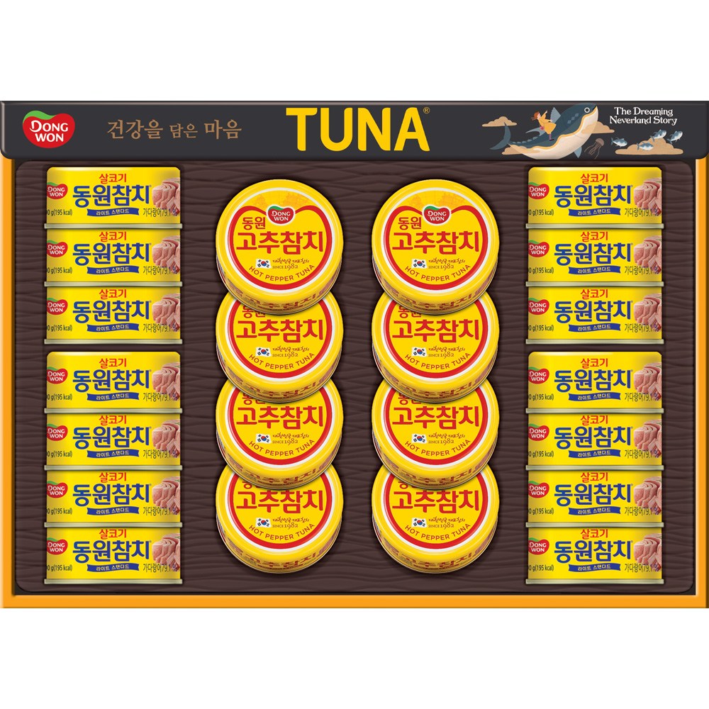 [동원선물세트]동원참치 S22호 4세트 + 쇼핑백 182,800원