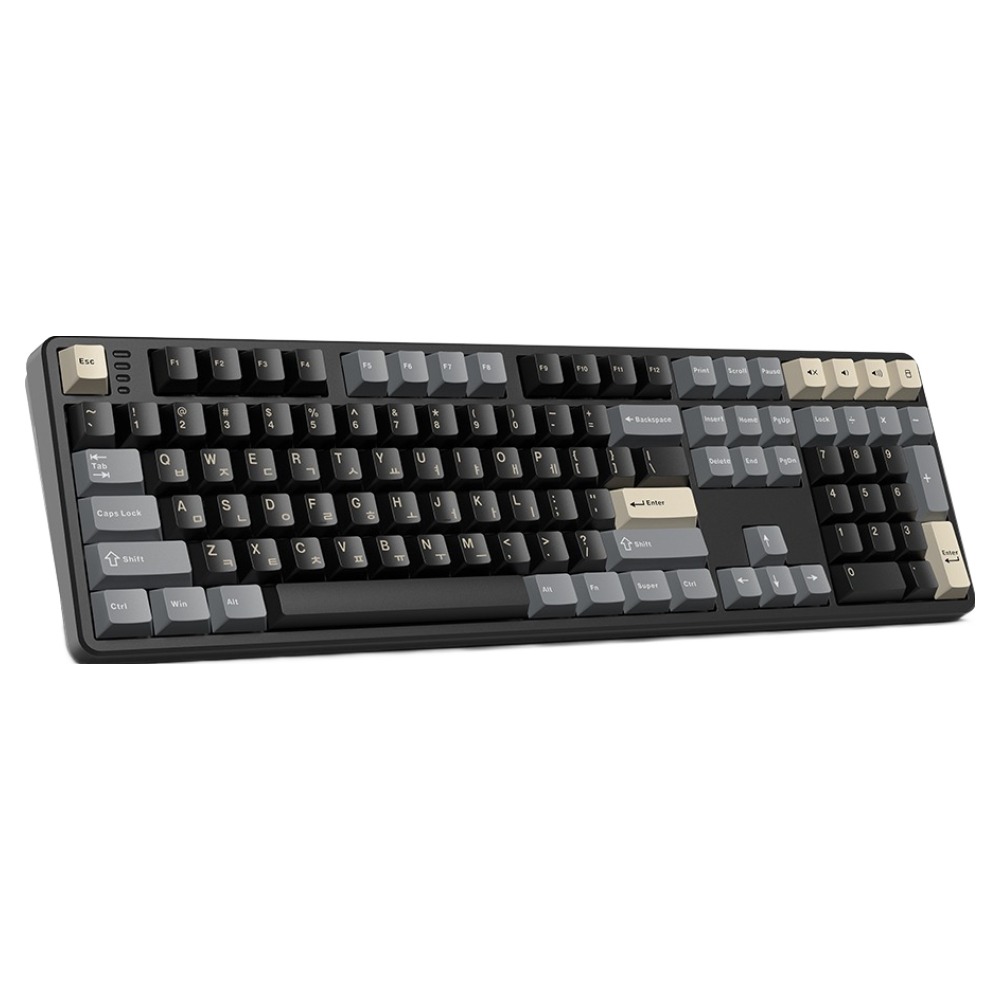 한성컴퓨터 3모드 가스켓 저소음 유무선 기계식 키보드 38g, 로얄블랙, GK798 PRO, 딥블루 뽀송 70,900원