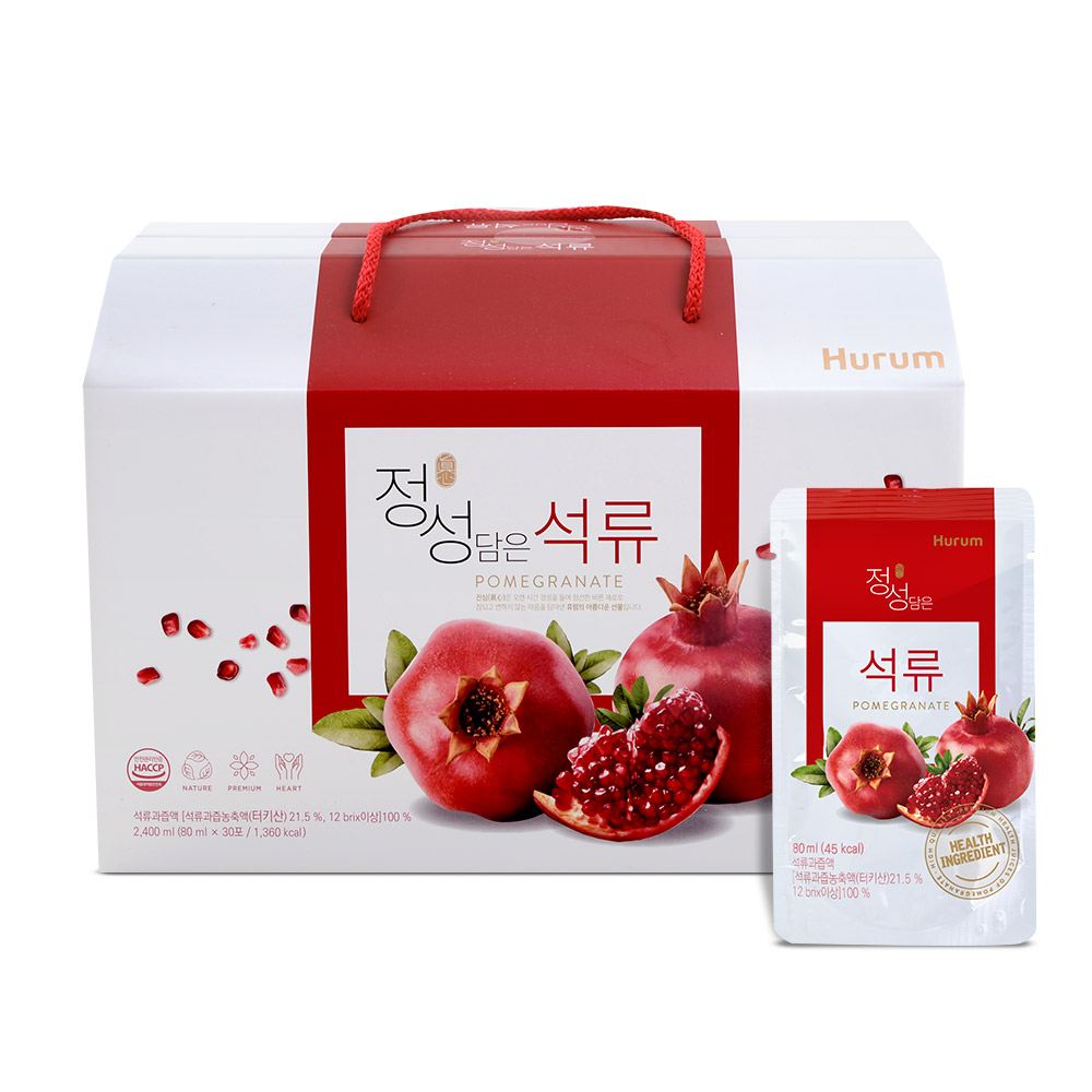 휴럼 정성담은석류즙, 2.4L 23,000원