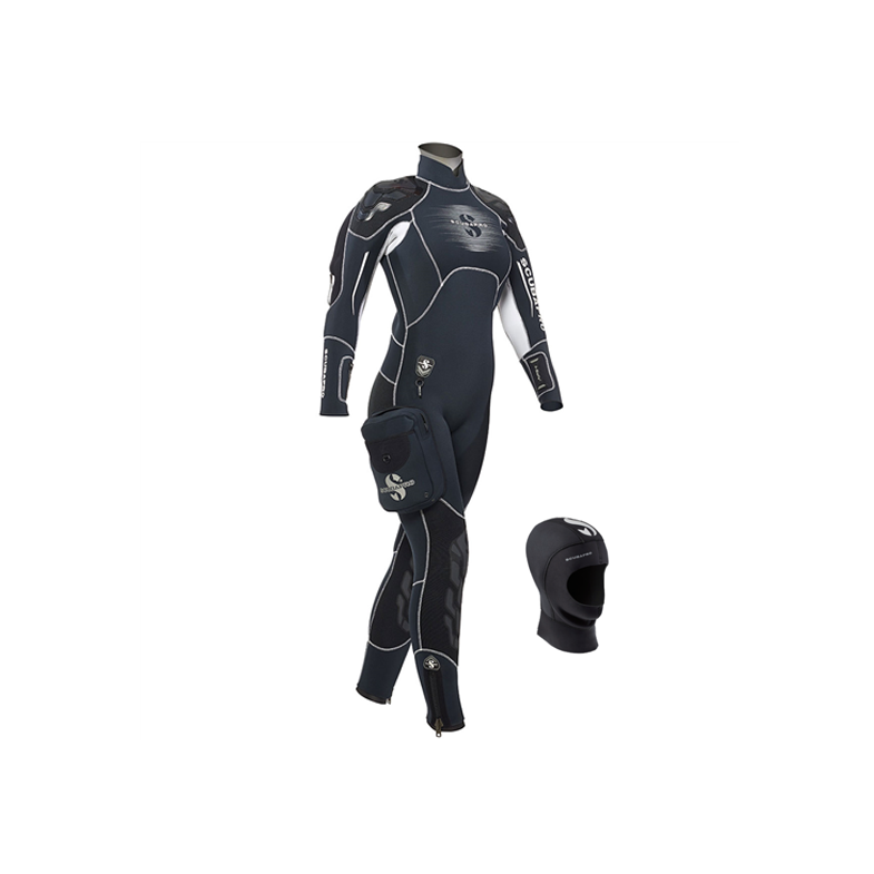 스쿠바프로 슈트 6mm 세미드라이 여성용 웻슈트 스킨스쿠버 서핑 제트스키 프리다이빙 노바 스코티아 850,000원