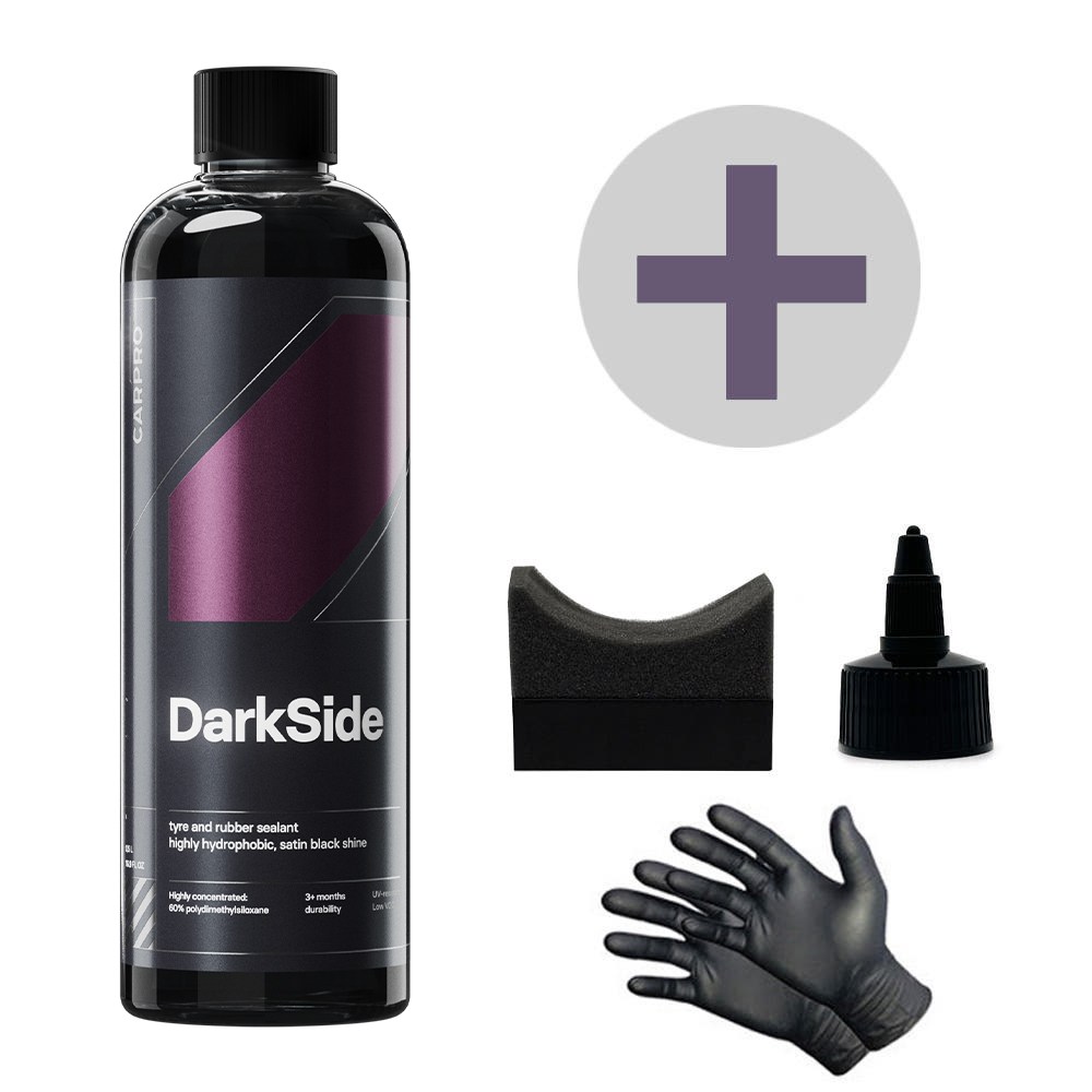 카프로 다크사이드 유성 타이어 코팅제 500ml + 뾰족캡 + 니트릴장갑 + 타이어어플 19,900원
