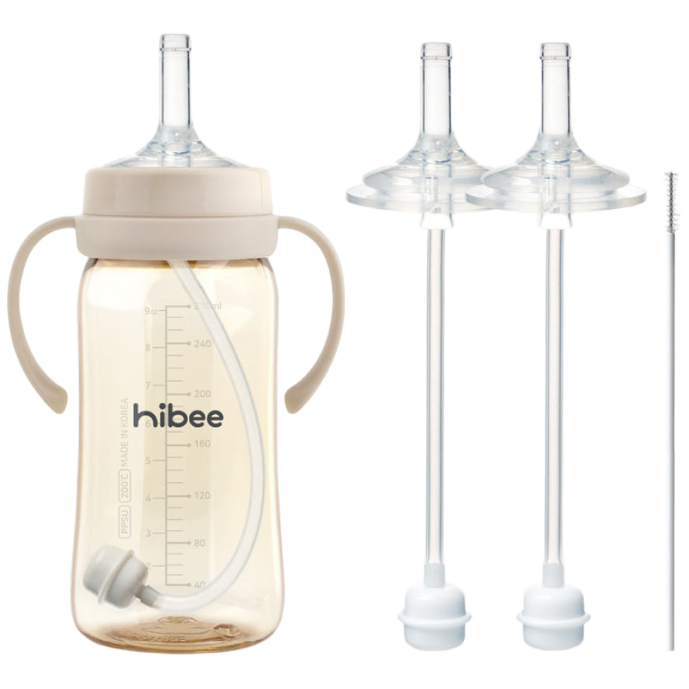 /하이비 추빨대 단계별 2P+2P 더블하트 모윰 호환 100%국내제조 젖병빨대, 2세트 26,000원