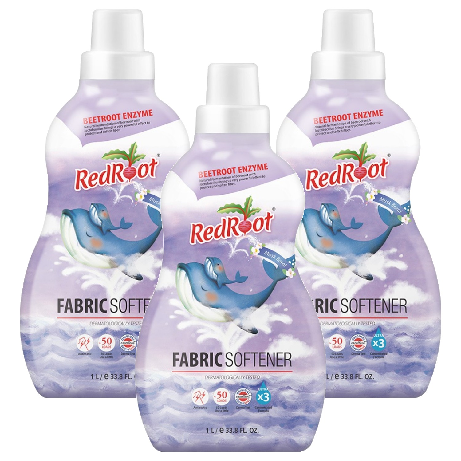 레드루트 유아 섬유유연제 머스크플로랄향 본품, 1L, 3개 40,900원