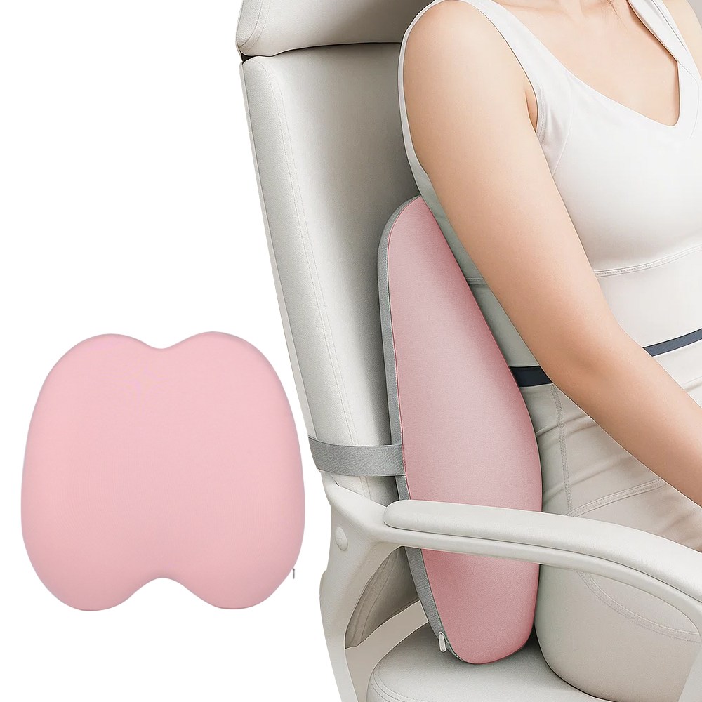 투데이리빙 더편한 의자 등받이 쿠션 메모리폼 허리 등쿠션 분리형 커버 16,510원