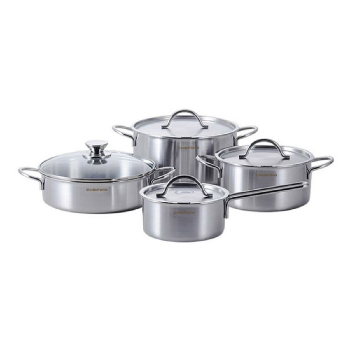 [쿠팡 단독 37% 파격 특가+멀티돔스티머 사은품 증정] 쉐프윈 304STS 베로나 냄비 4종 세트 259,000원