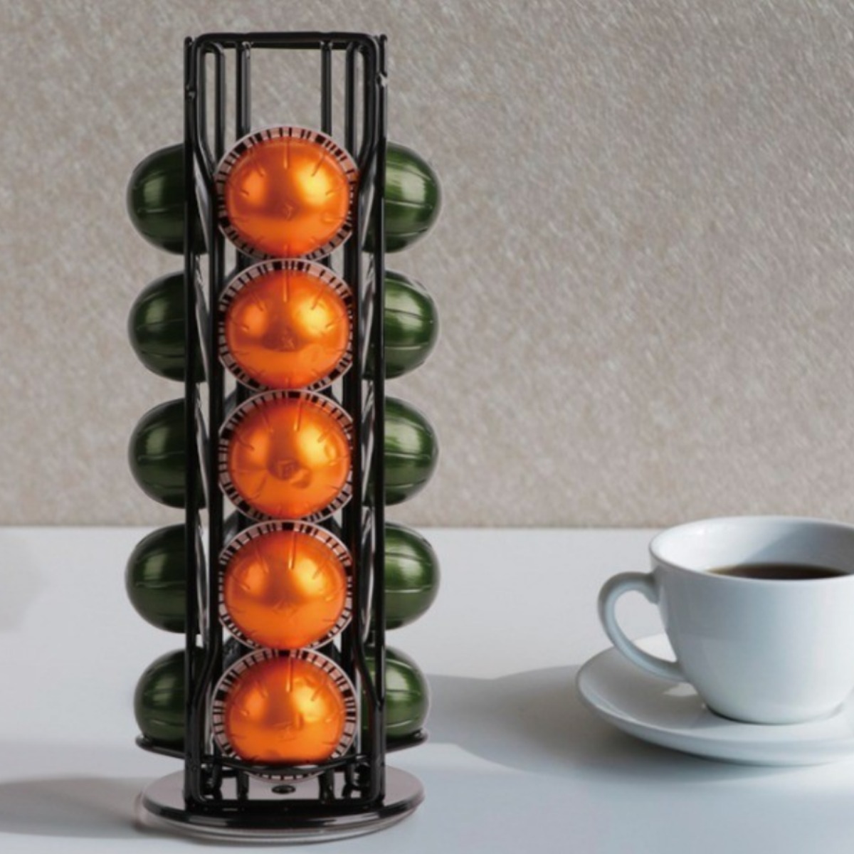 컴윗미 돌체구스토 네스프레소 버츄오 커피 회전식 호환용 캡슐 보관함, 1개, 블랙 25,170원