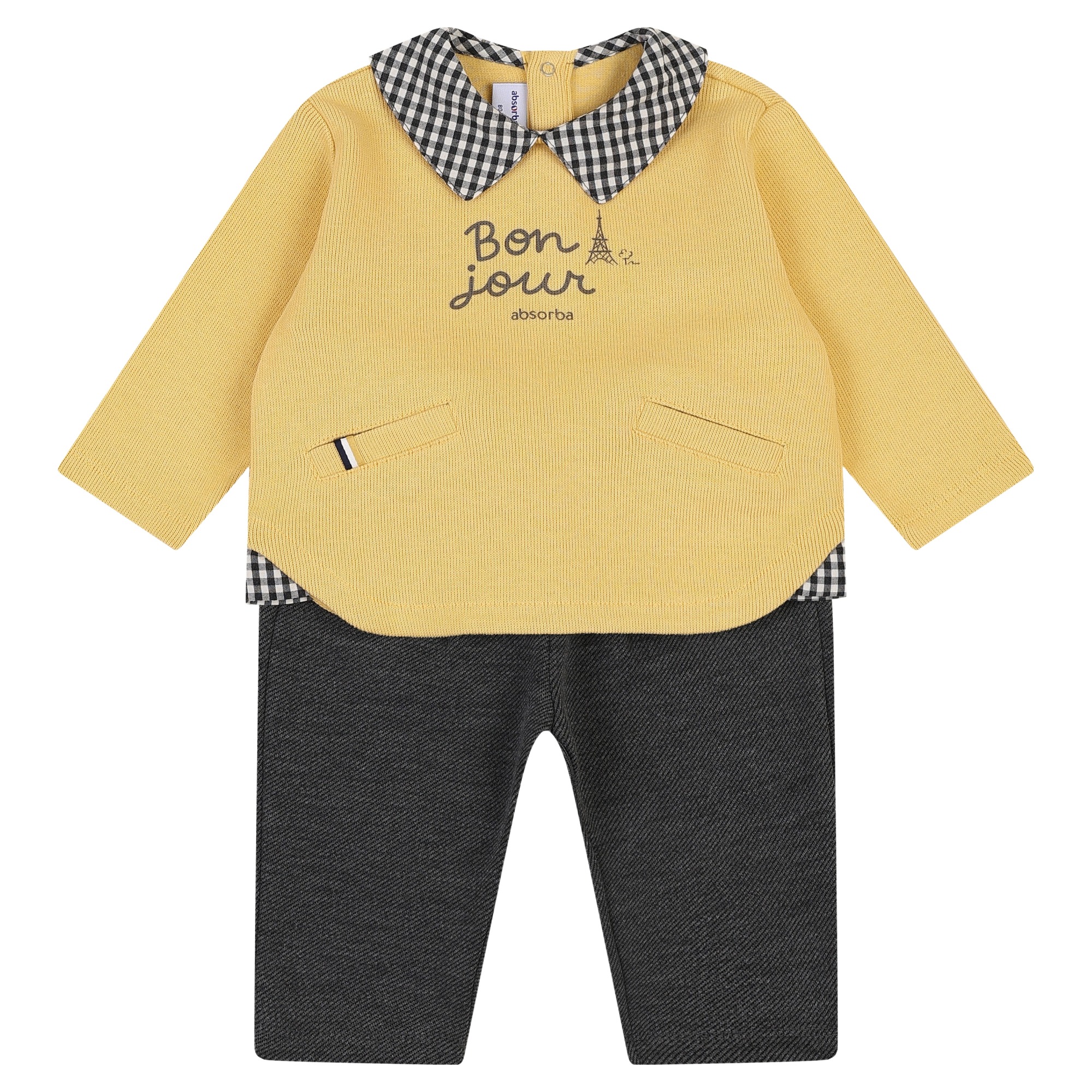 압소바 유아용 생말로 상하복 세트 112,700원