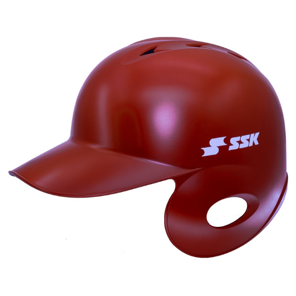 SSK 사사키 초경량 외귀 타자헬멧 (무광 레드) 좌우선택 66,000원