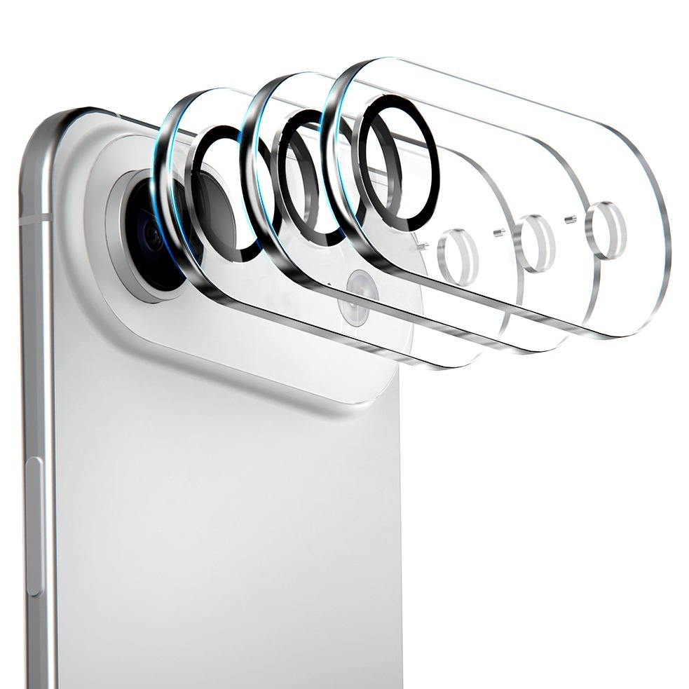 MECSEED 3CX 빛번짐방지 카메라 렌즈 풀커버 강화유리 휴대폰 액정보호필름 3p 세트 8,730원