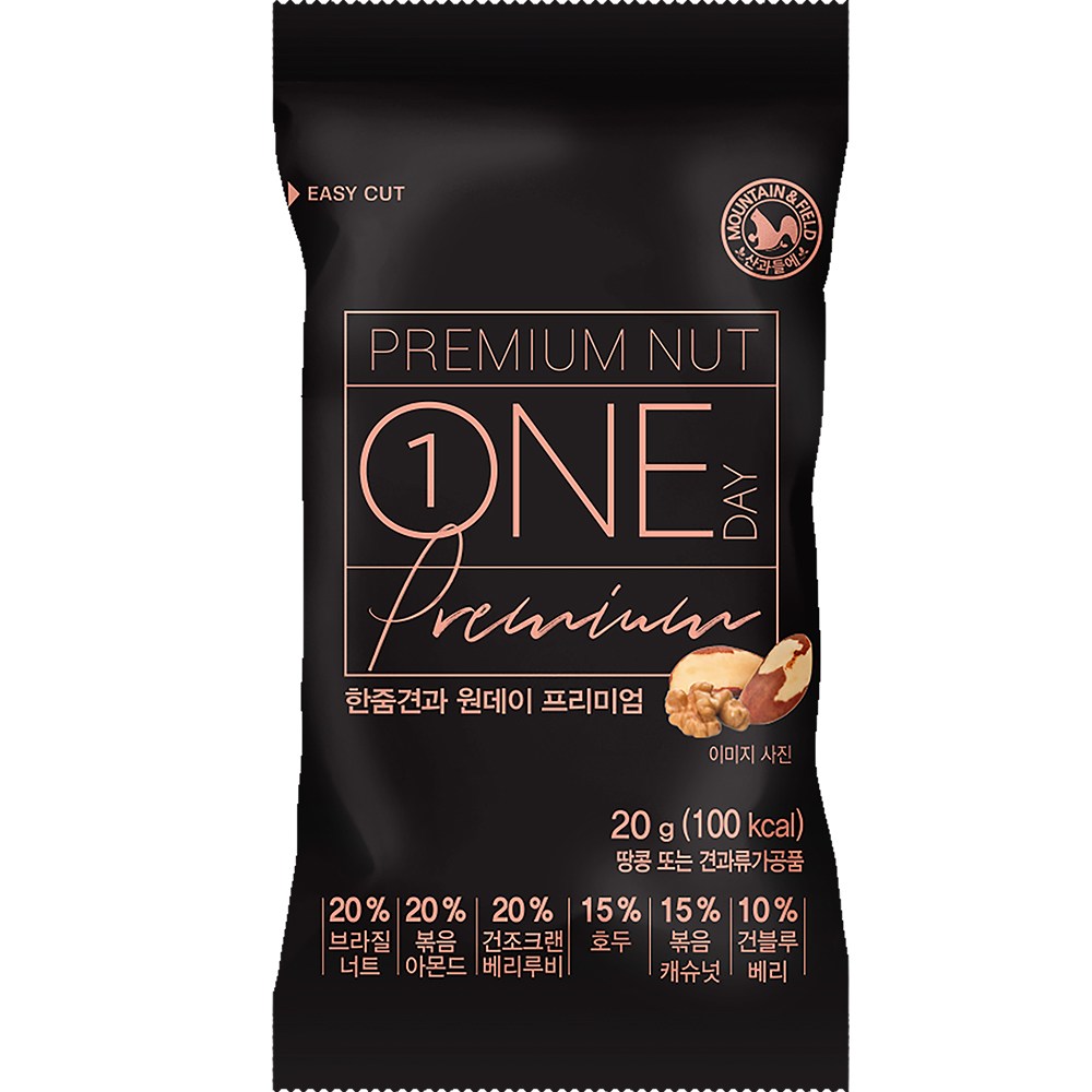 산과들에 원데이프리미엄 하루견과류 20g 18,720원