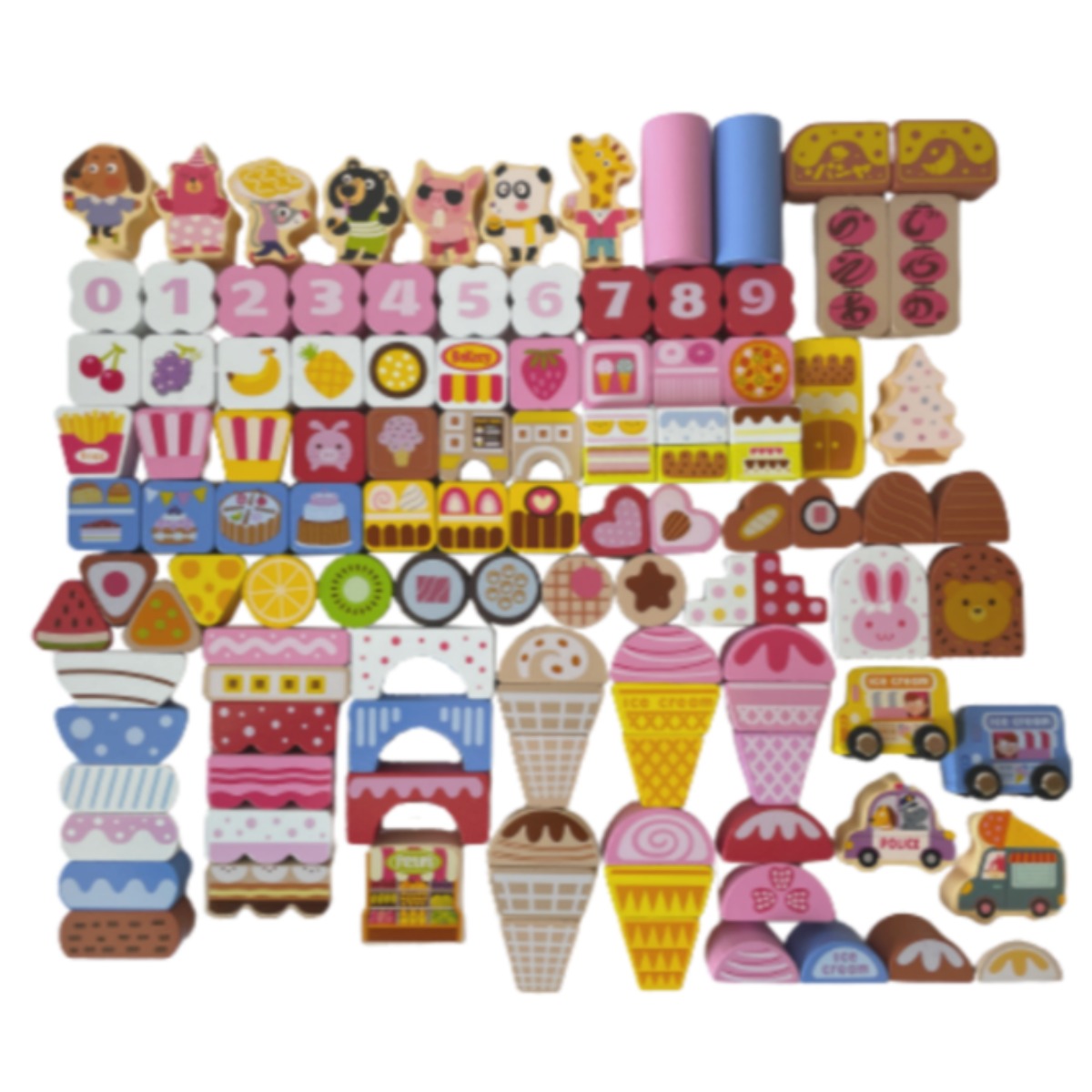 베베칠드런 원목 교구 블럭놀이 116p 우드블럭 원목장난감 여아 선물 육아템 나무블럭 블럭교구 (보관통 가방 가이드북 증정) 크리스마스 선물, 1개 36,900원