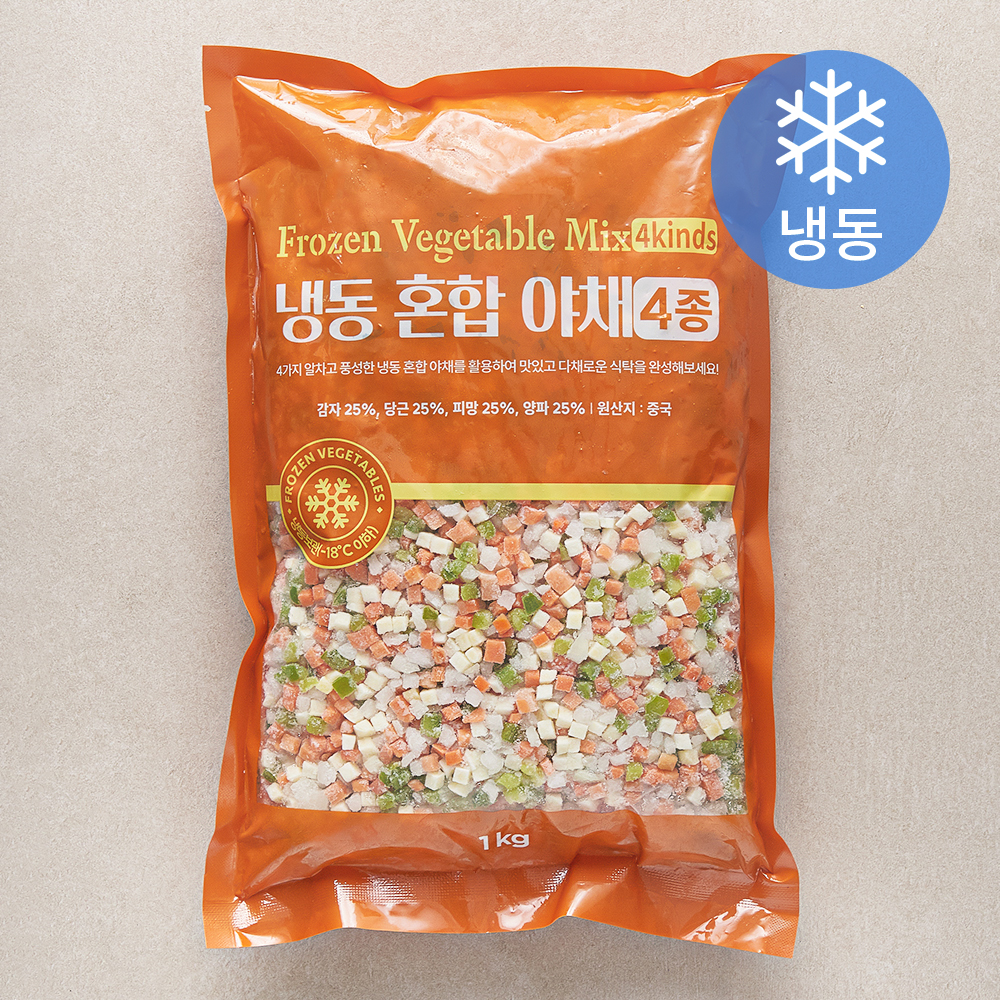 [로켓프레시] 혼합야채 4종 (냉동) 3,800원