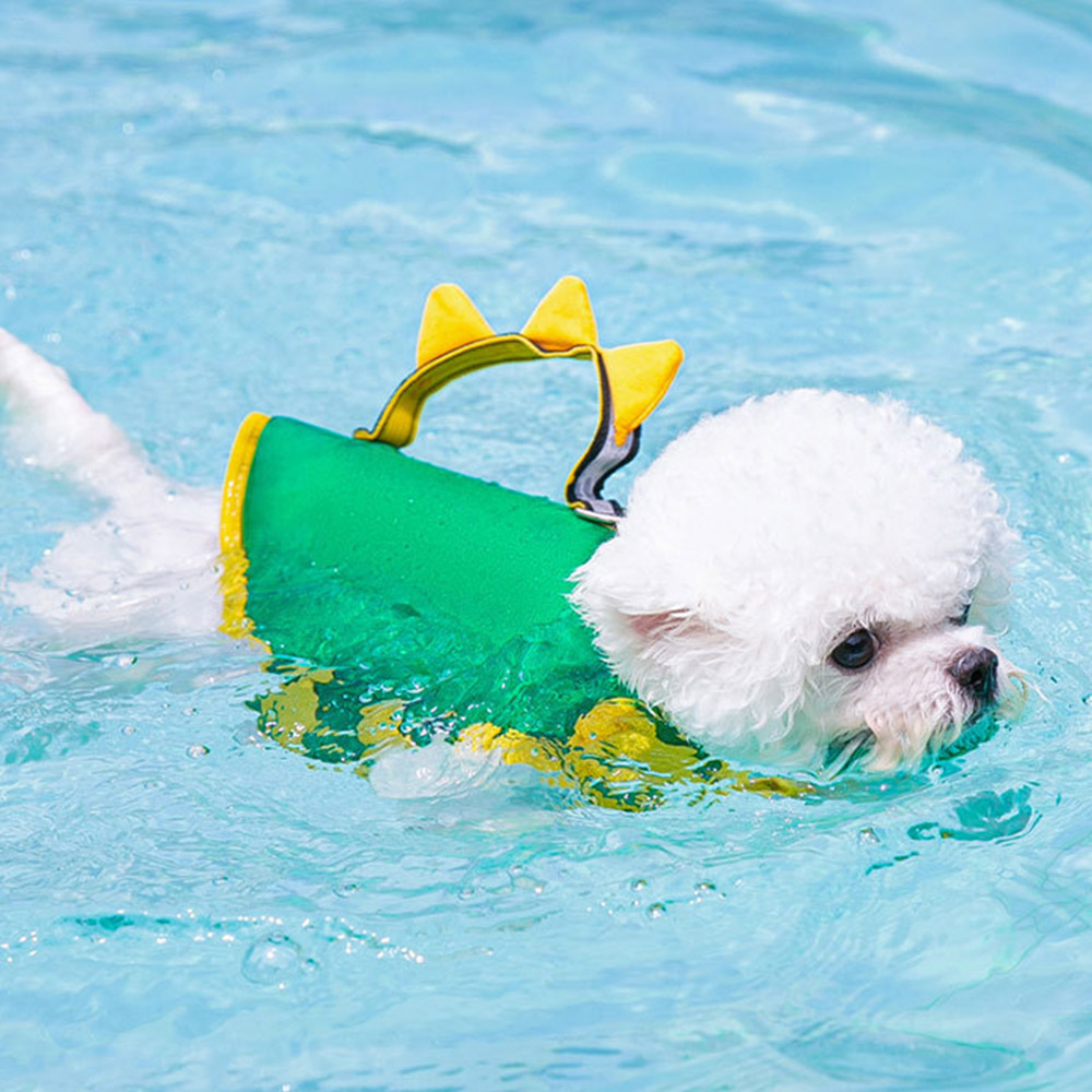 김멍냥 강아지 물놀이 구명조끼 01 공룡 13,900원