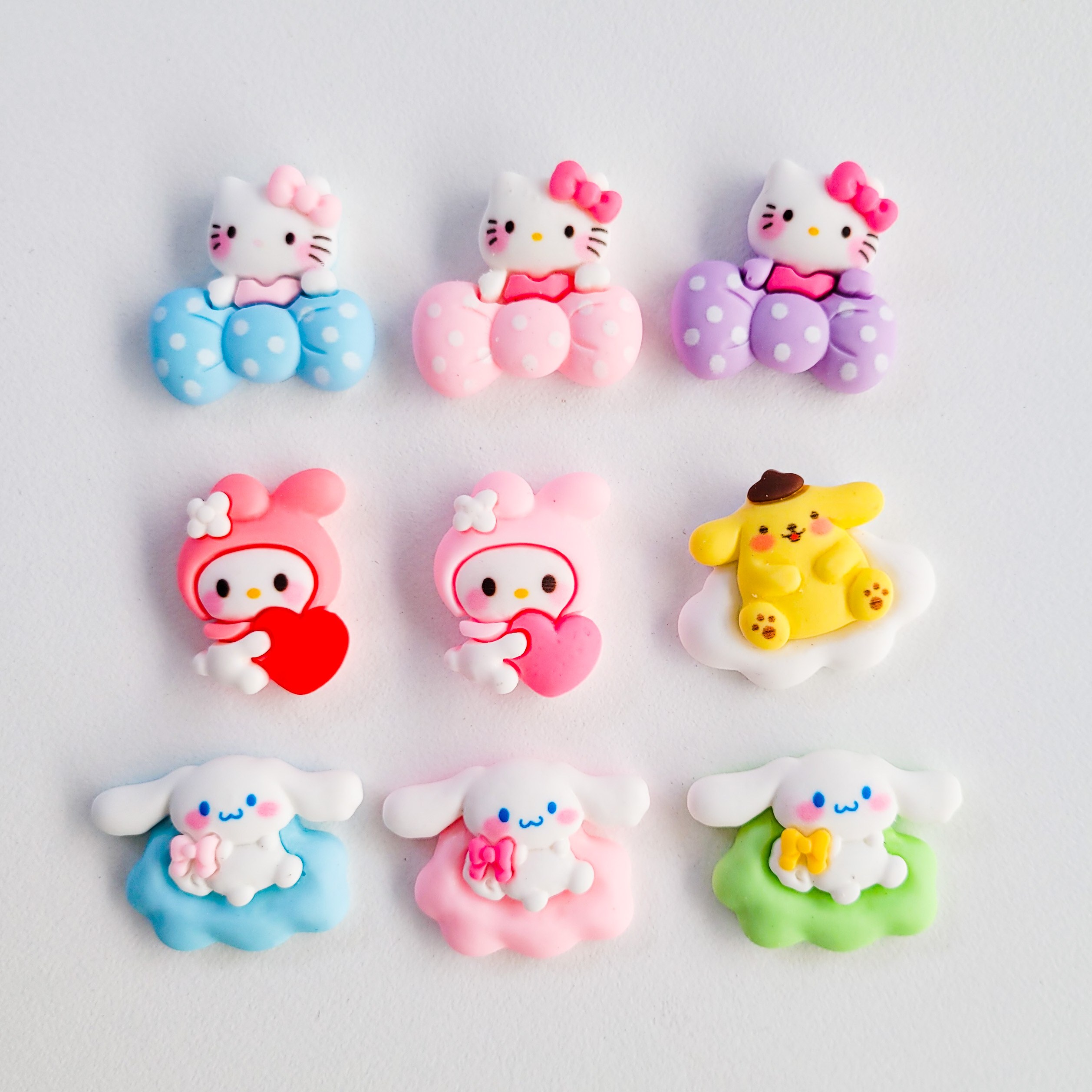 파스텔 구름 산리오 데코덴 파츠 미니어처 폰케이스 탑로더 꾸미기 DIY 취미 만들기 500원