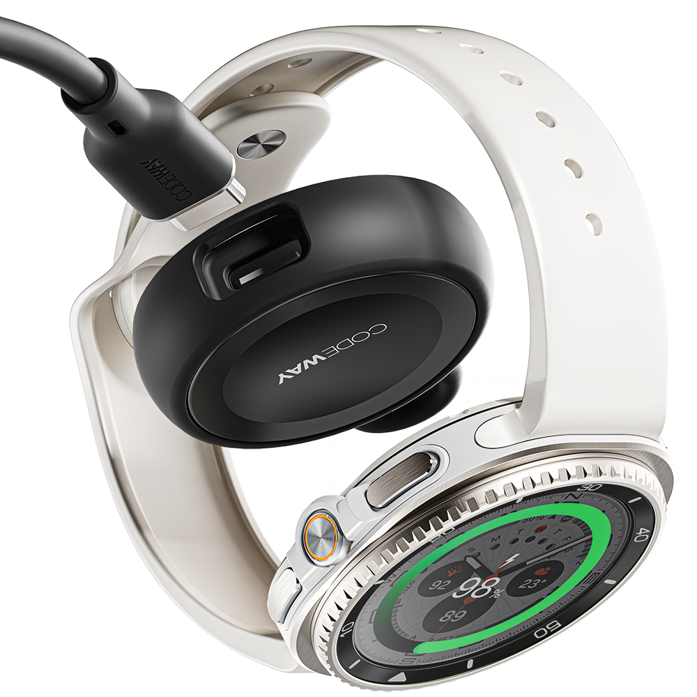 코드웨이 c타입 삼성 갤럭시워치 무선충전기 케이블 1.2m 13,500원