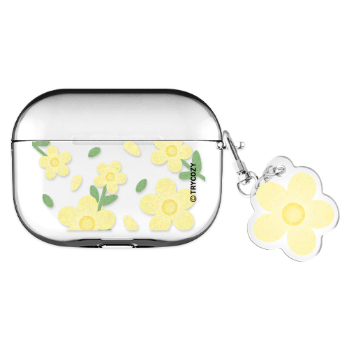 플라워드로잉 에어팟프로2세대 클리어 케이스 +아크릴 키링 세트 7,950원