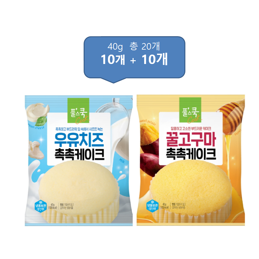 풀무원 우유치즈케익 고구마케익 40g 41,850원