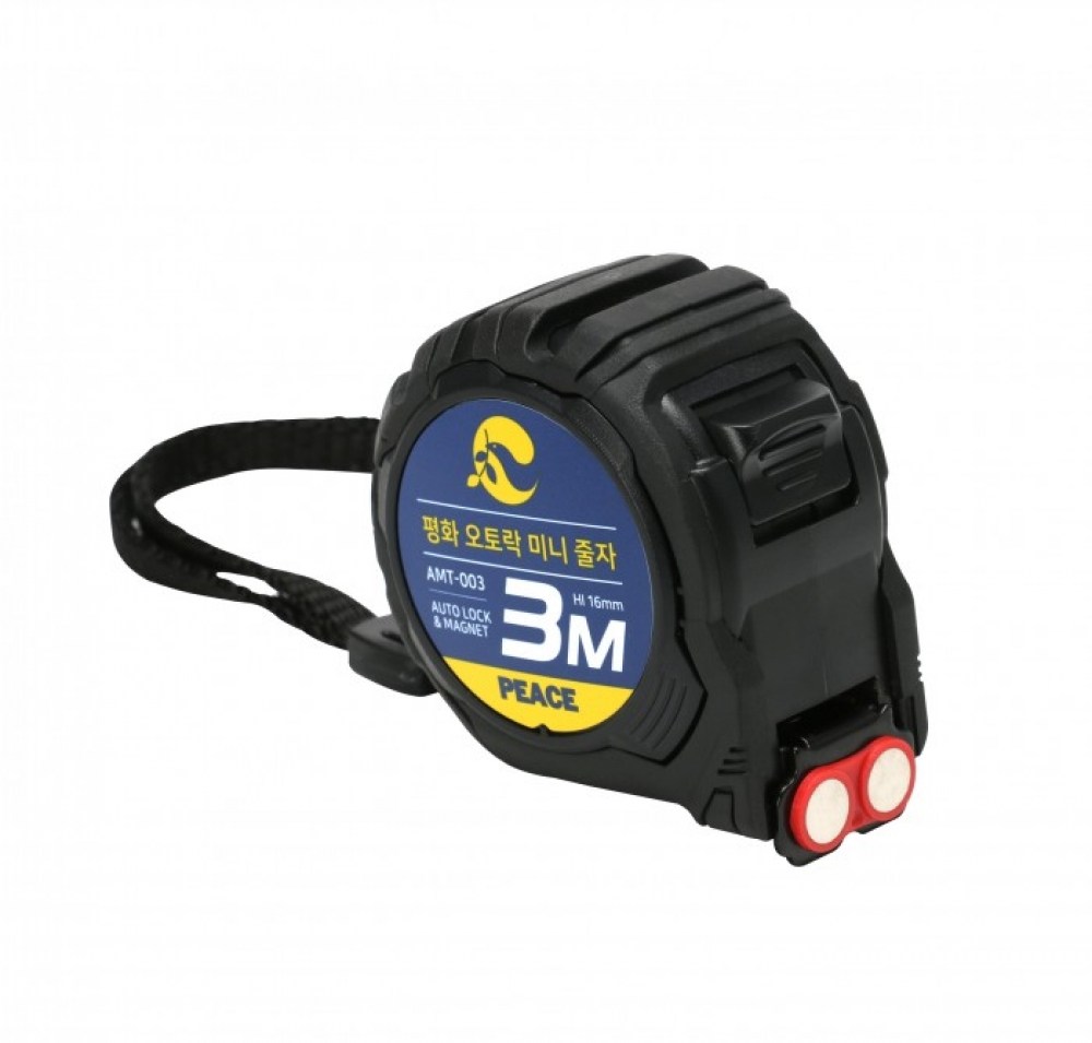 피스코리아 오토락 미니 줄자 3m 평화 자석후크 홀드 AMT-003 4,500원