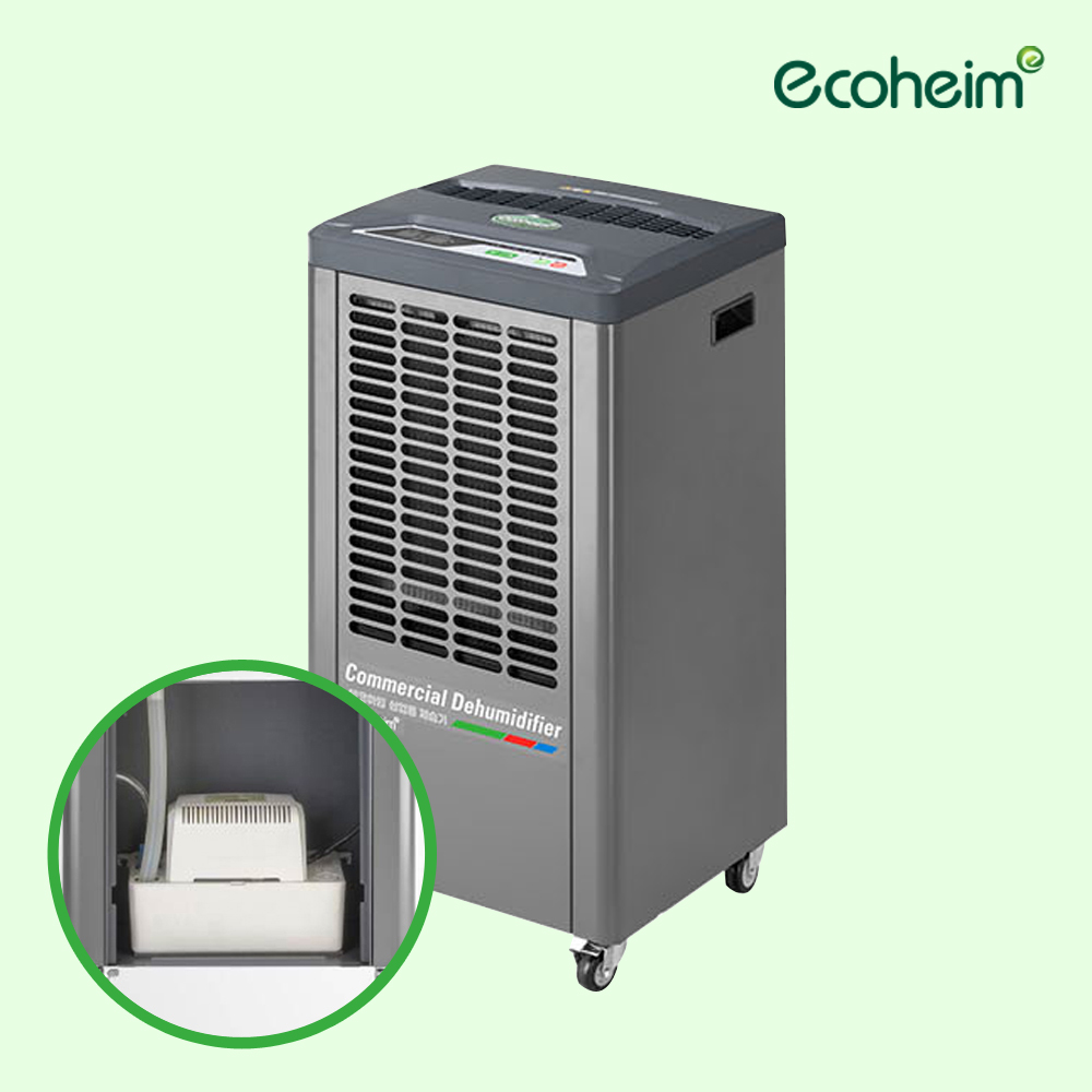 에코하임 산업용제습기 85L 공업용 공장용 지하 창고 대형 제습기 90평형 (펌프내장형) 969,100원