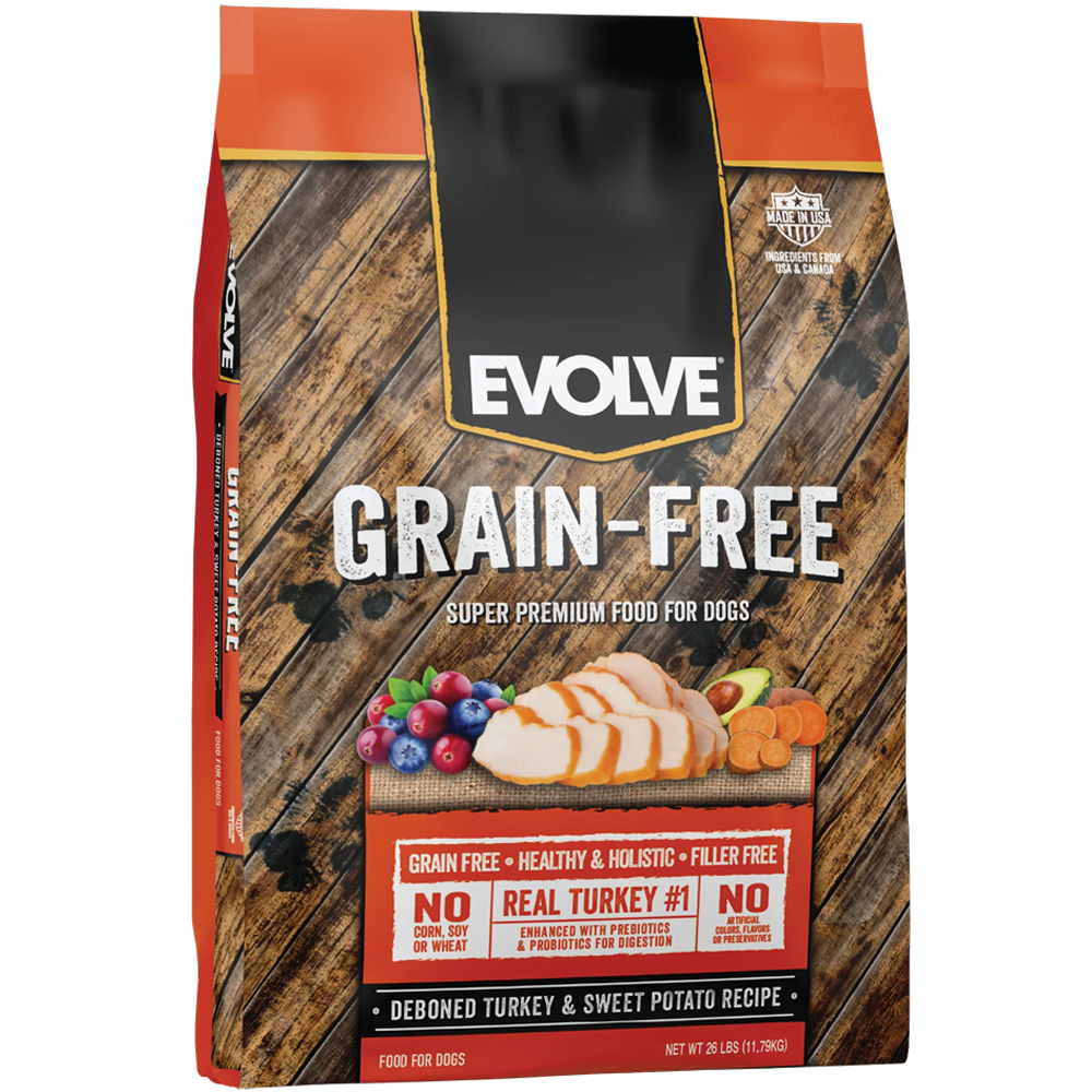 EVOLVE 전연령 그레인프리 강아지 건식사료, 칠면조, 11.79kg, 1개 109,900원