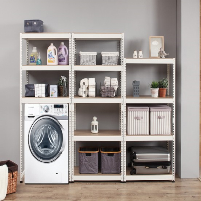 스피드랙 5단 다용도 앵글 선반 가로 1500 깊이 400 높이 1500 철제 무볼트 경량랙 138,900원